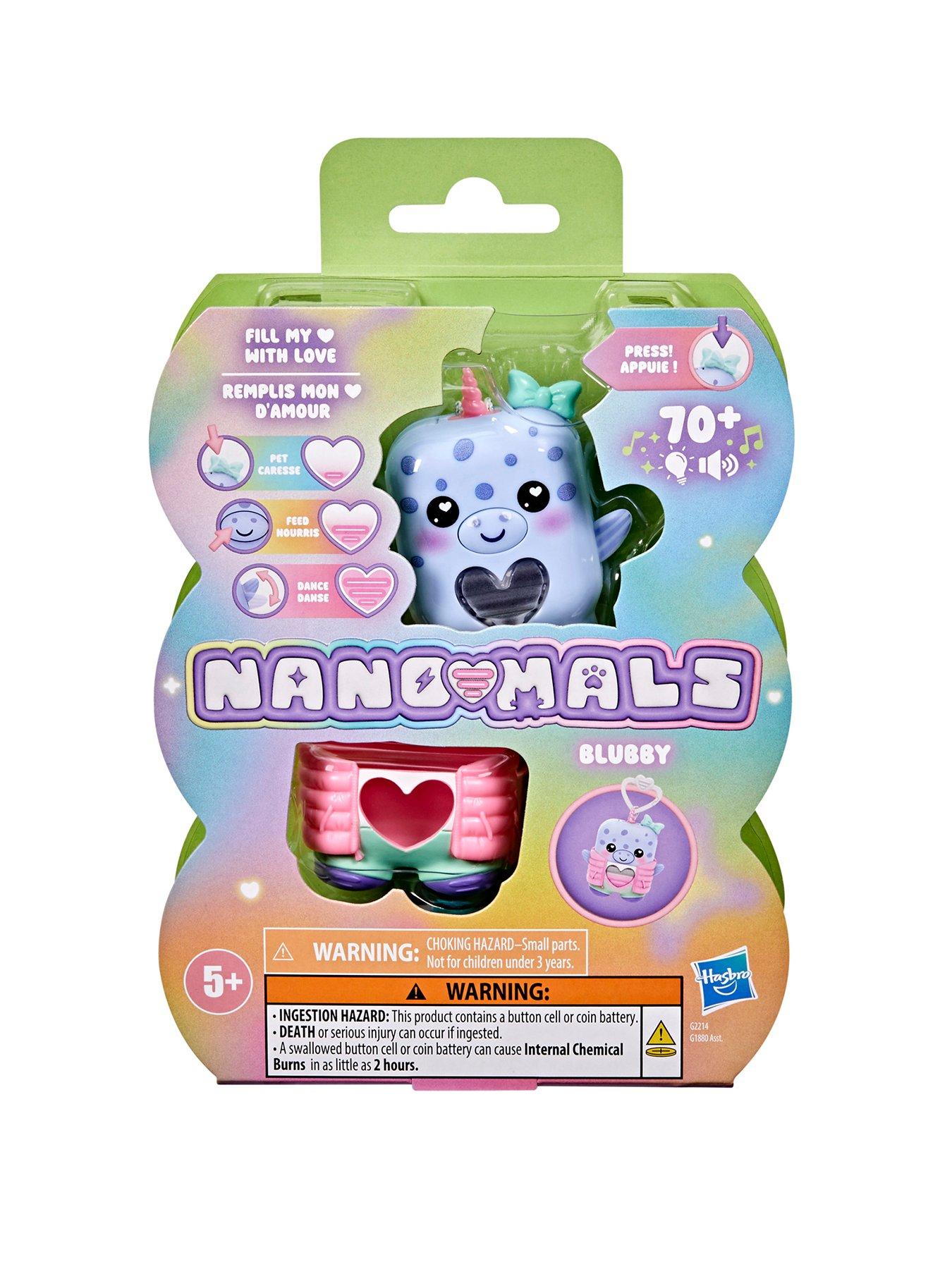 Nano-Mal Nano-Mal Base And Outfit Blue Narwhal
