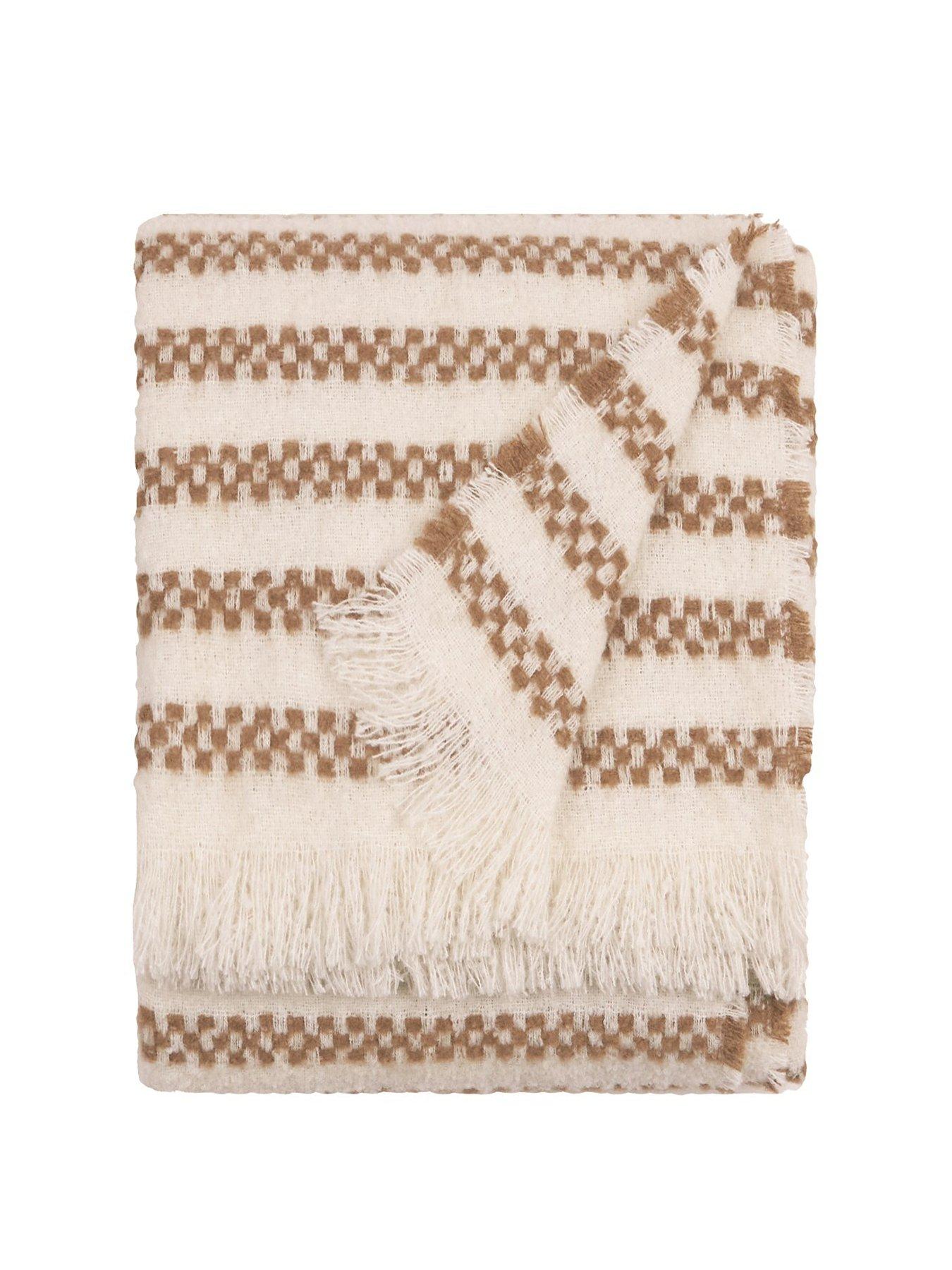 Image 2 of 3 of HOEM Clyne 130x180 Throw Brown