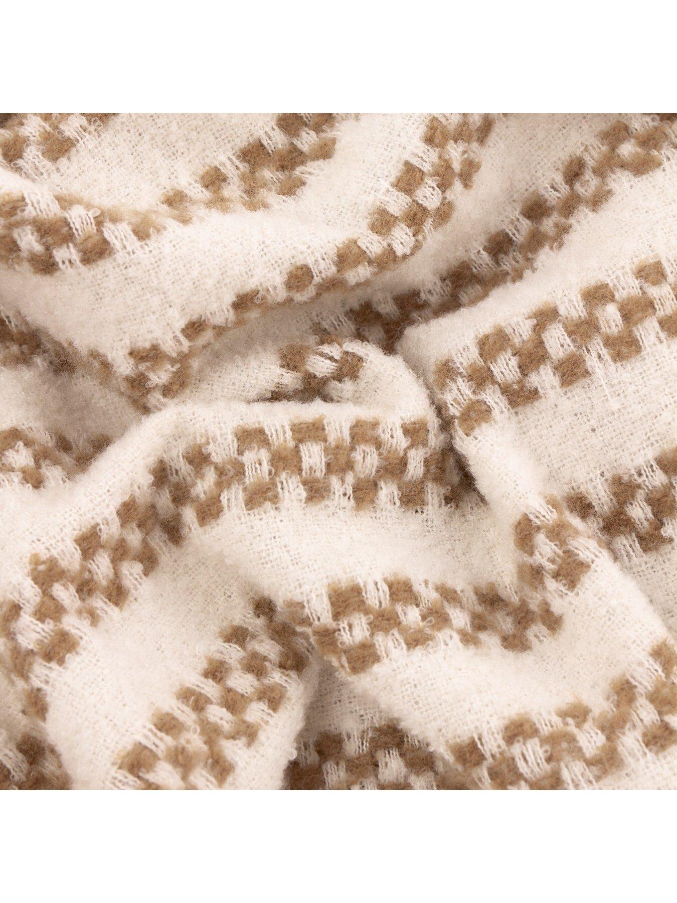 Image 3 of 3 of HOEM Clyne 130x180 Throw Brown