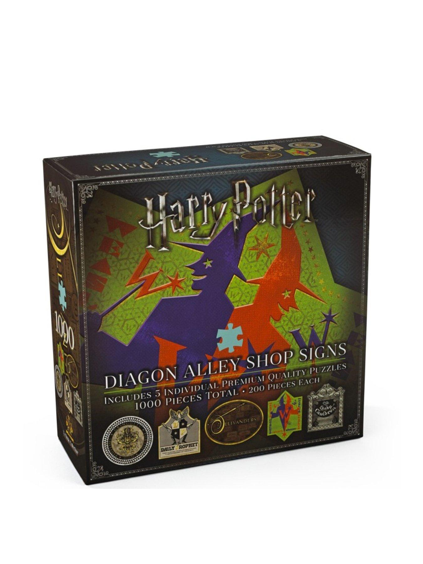 Harry Potter Diagon Alley Shop Signs 1000 Piece Puzzle