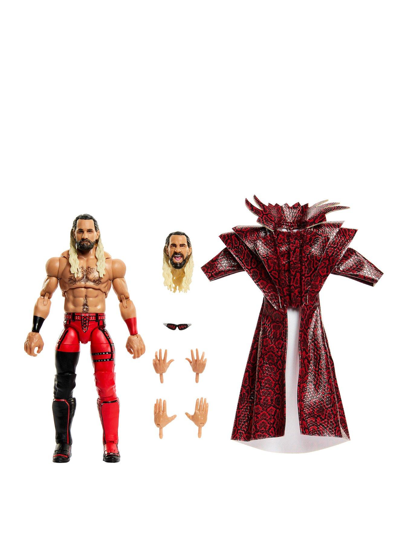 WWE Ultimate Edition Seth Rollins Action Figure  &  Accessories Set, Greatest Hits 6-inch Collectible