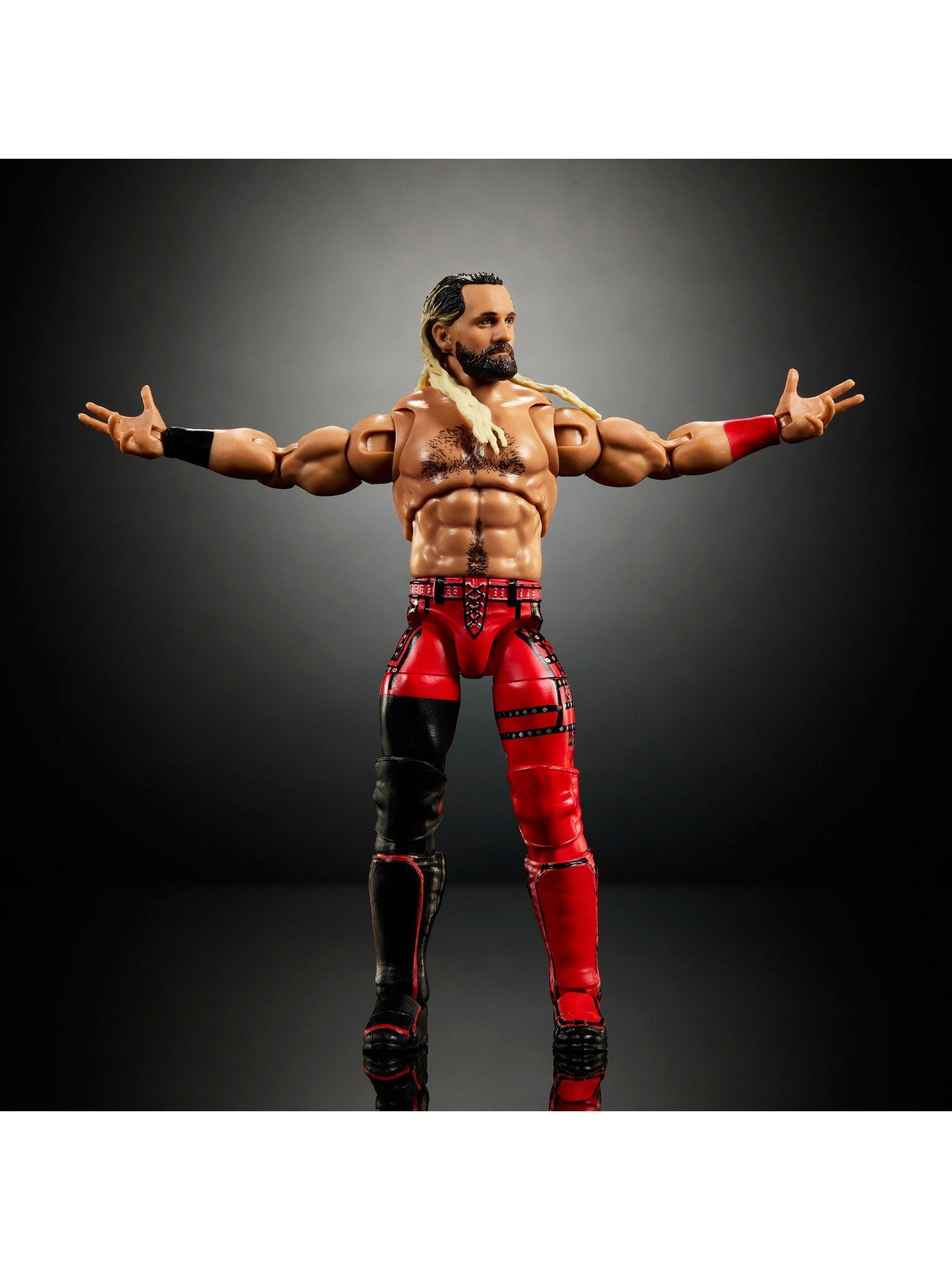 Image 3 of 7 of WWE Ultimate Edition Seth Rollins Action Figure &amp; Accessories Set, Greatest Hits 6-inch Collectible