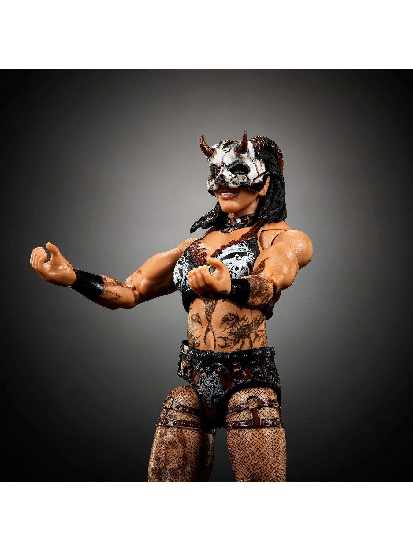 Image 5 of 7 of WWE Ultimate Edition Rhea Ripley Action Figure &amp; Accessories Set, 6-inch Collectible