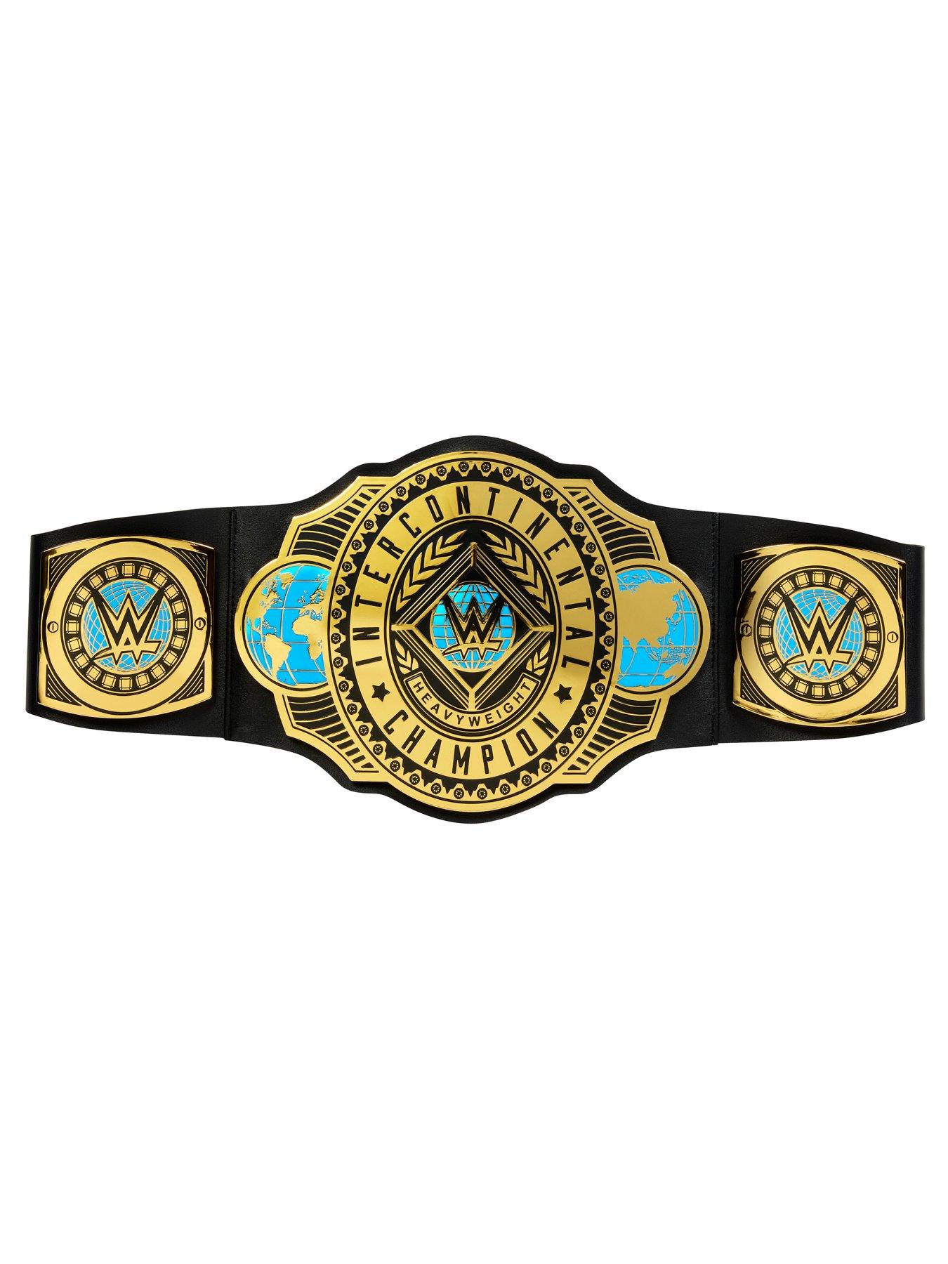 Image 2 of 5 of WWE Championship Intercontinental Champion Title, Kid-Sized Role-Play &amp; Costume Belt Accessory