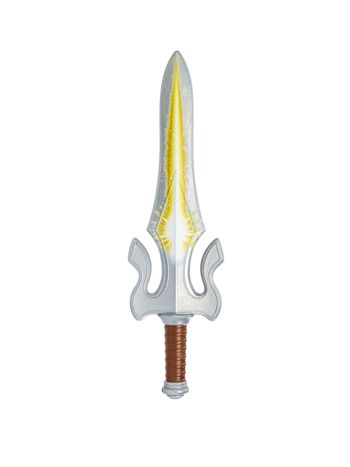 Masters Of The Universe Power Sword, Role Play Hero Toy, Metallic Finish, Movie and TV Inspired Battle