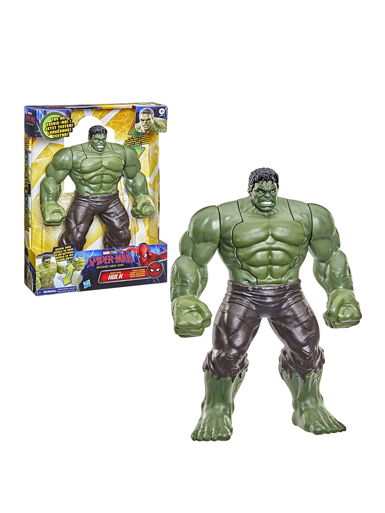 Image 1 of 7 of Spiderman Brand New Day: Bendable Hulk Action Figure