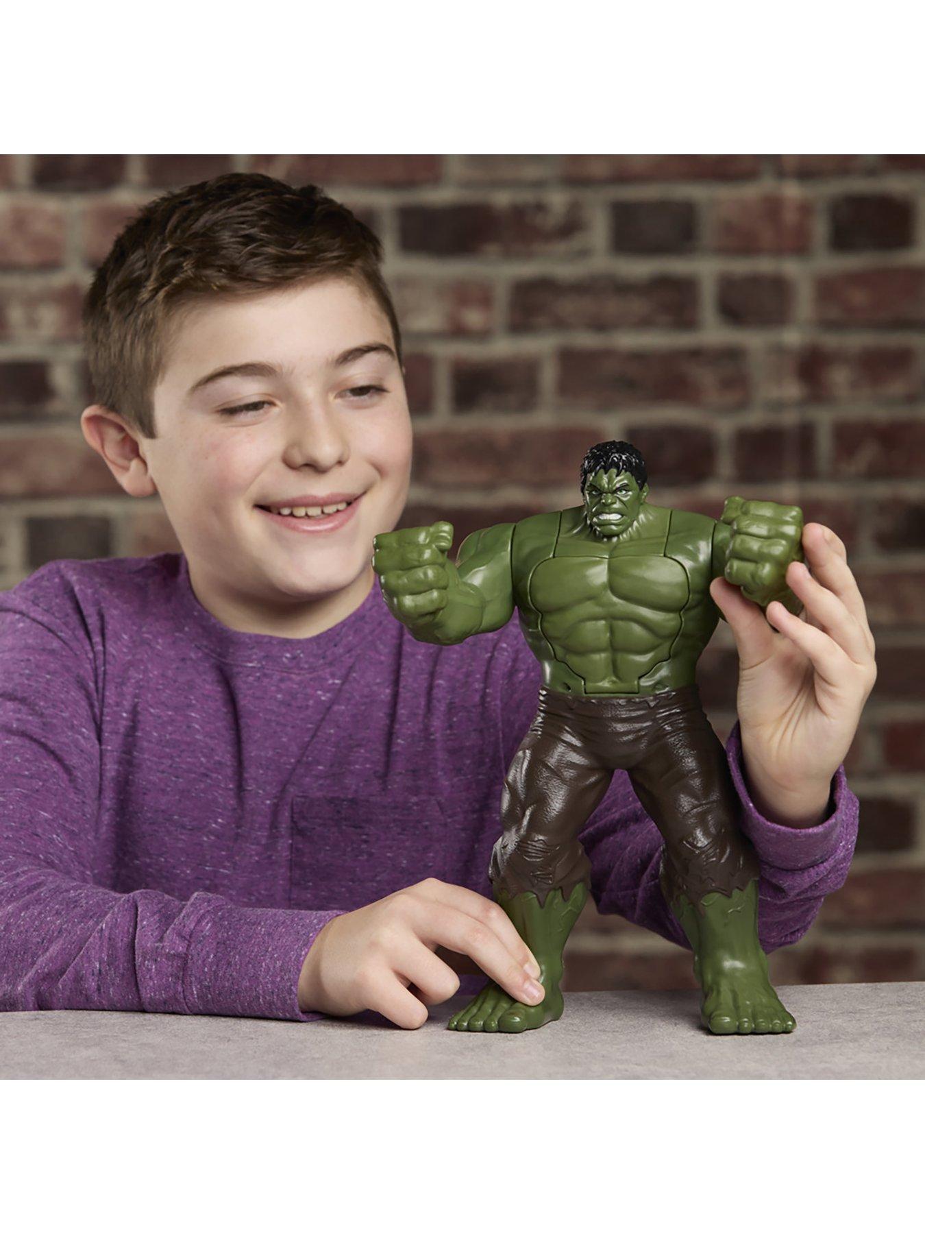 Image 4 of 7 of Spiderman Brand New Day: Bendable Hulk Action Figure