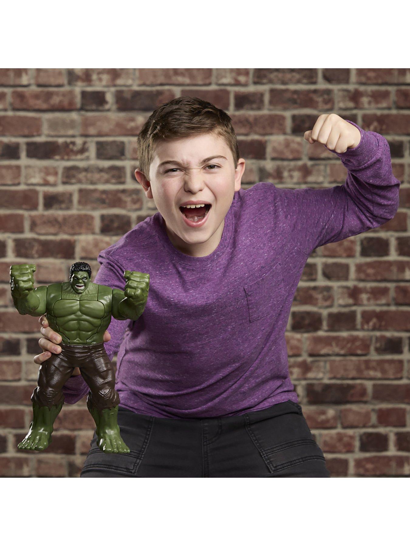 Image 6 of 7 of Spiderman Brand New Day: Bendable Hulk Action Figure