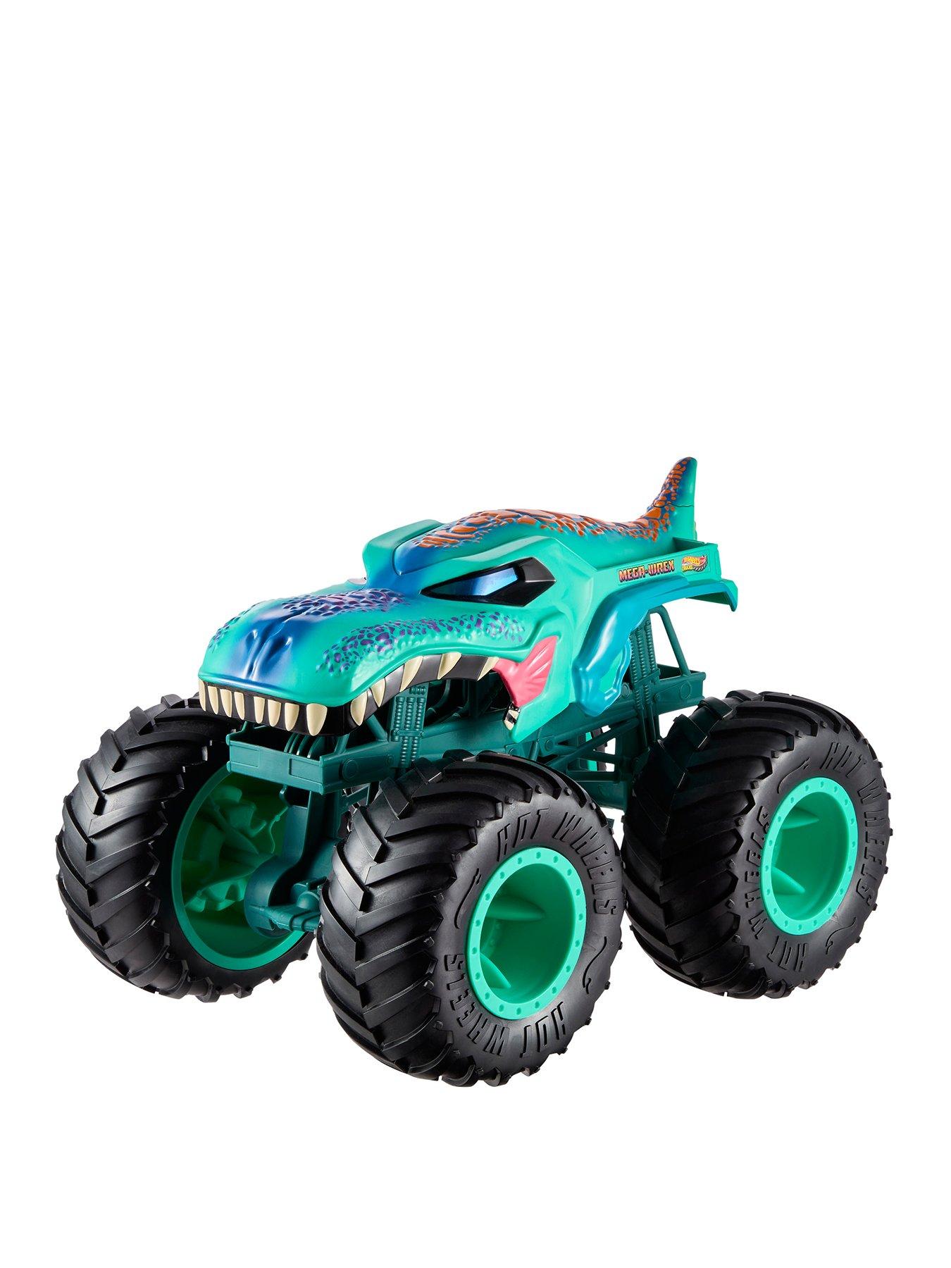 Hot Wheels Monster Trucks Colossal Mega-Wrex Toy Truck, Large-Scale Vehicle with Big Wheels