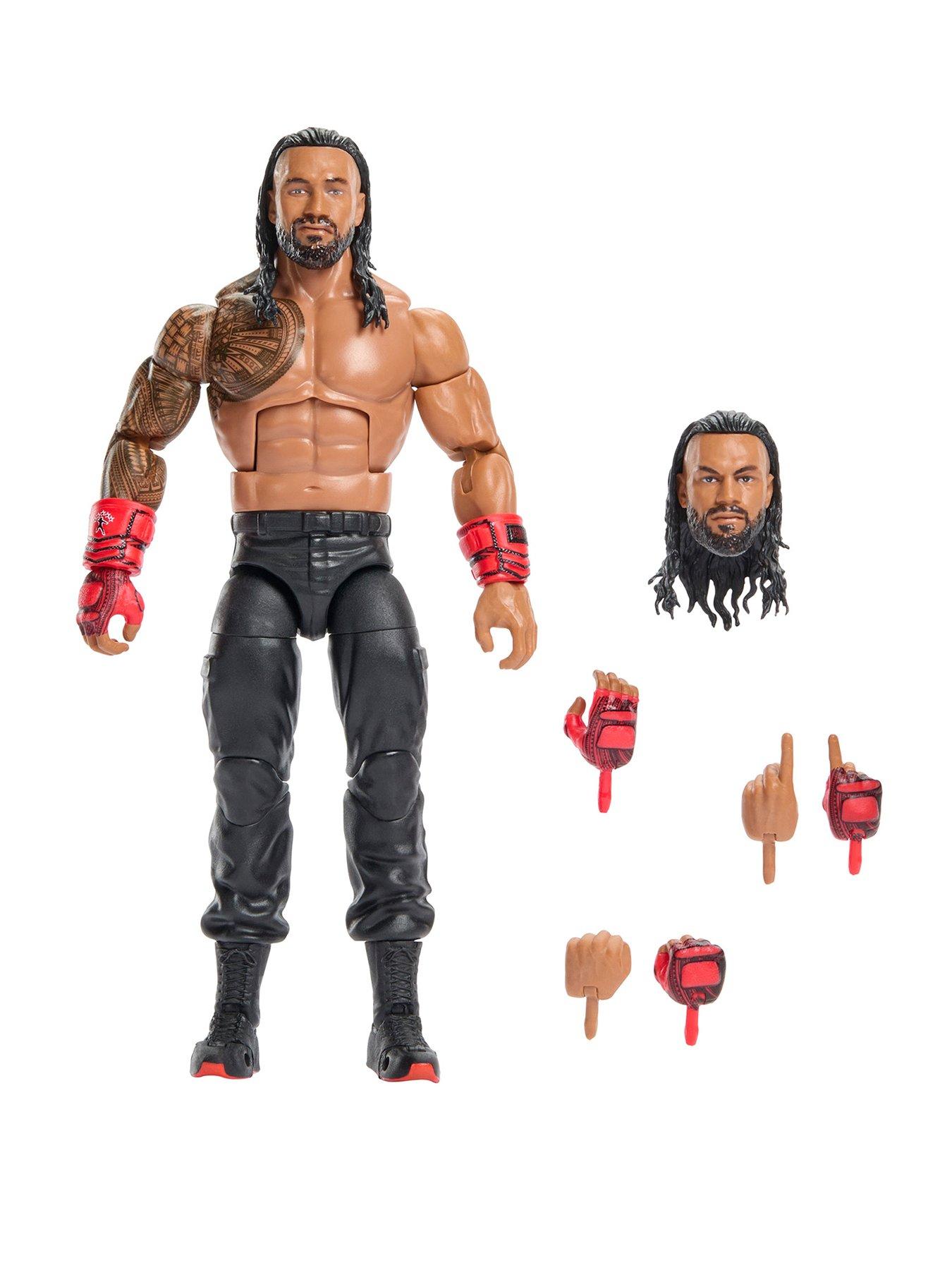 WWE Elite Collection Top Picks Roman Reigns Action Figure  &  Accessories, 6-inch Collectible Set (Styles May Vary)