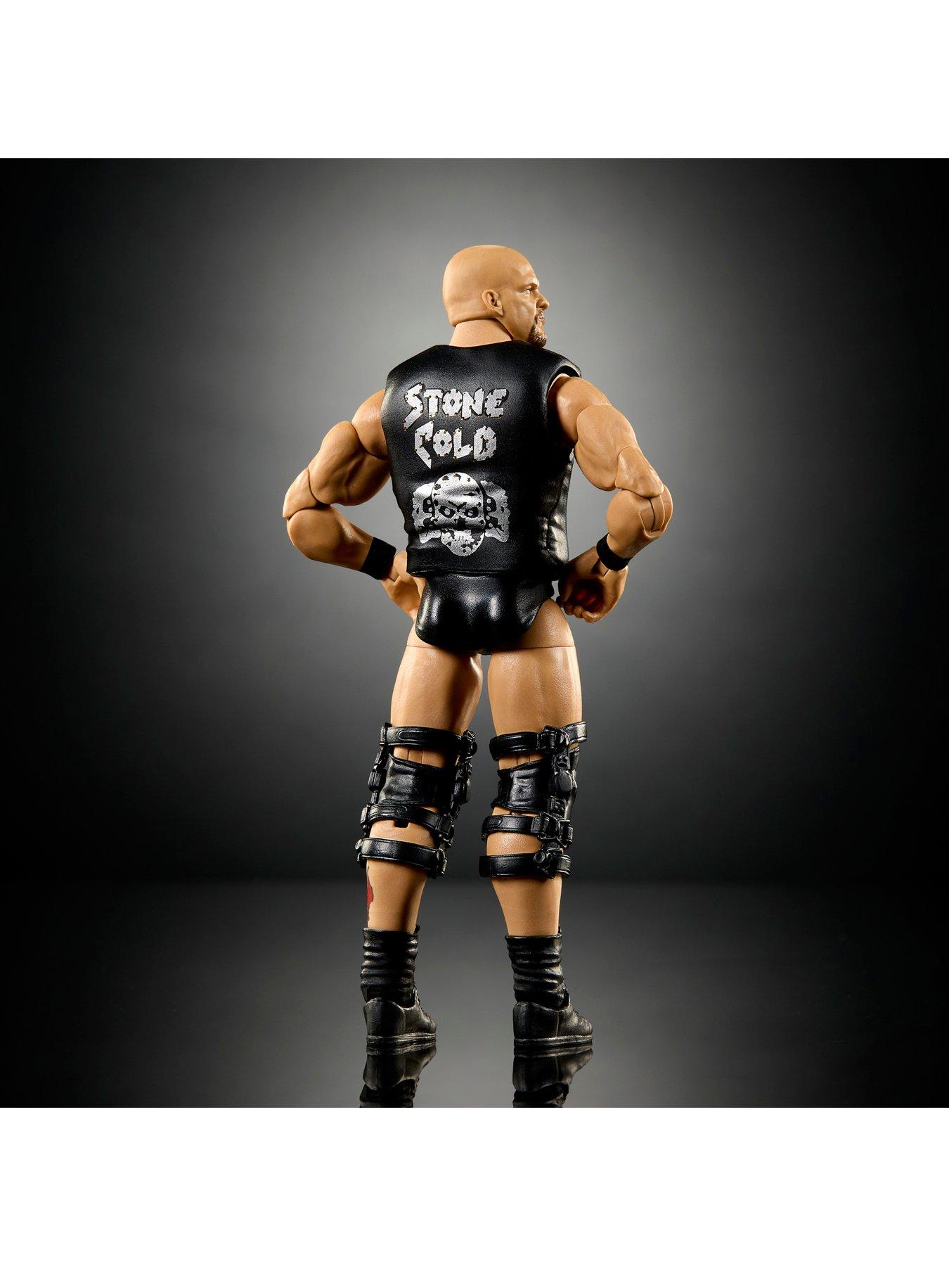 Image 3 of 7 of WWE Elite Collection Premium Live Event Stone Cold Steve Austin Action Figure Set, SummerSlam Series