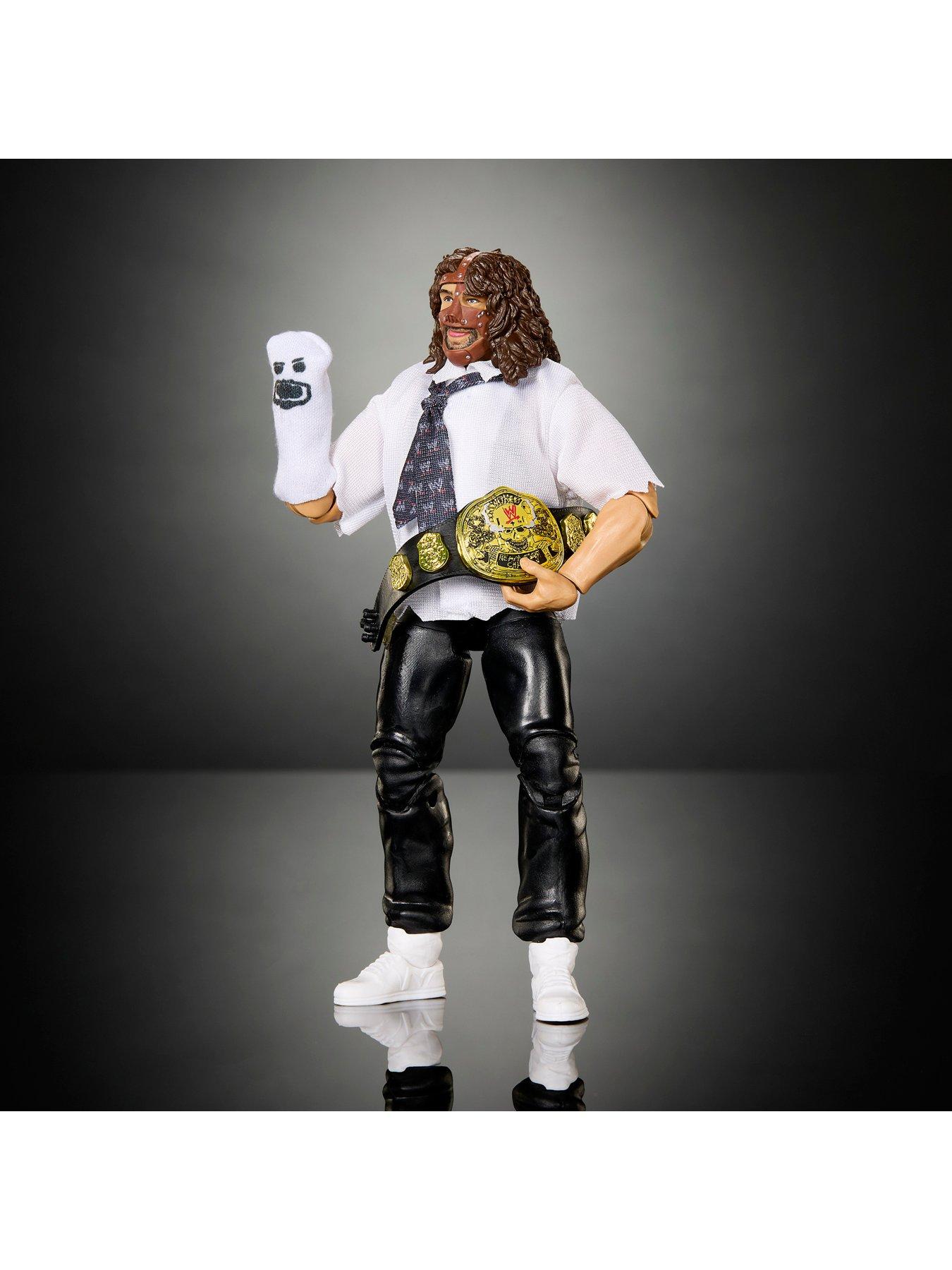 Image 2 of 7 of WWE Elite Collection Premium Live Event Mankind Action Figure Set, SummerSlam Series Collectible