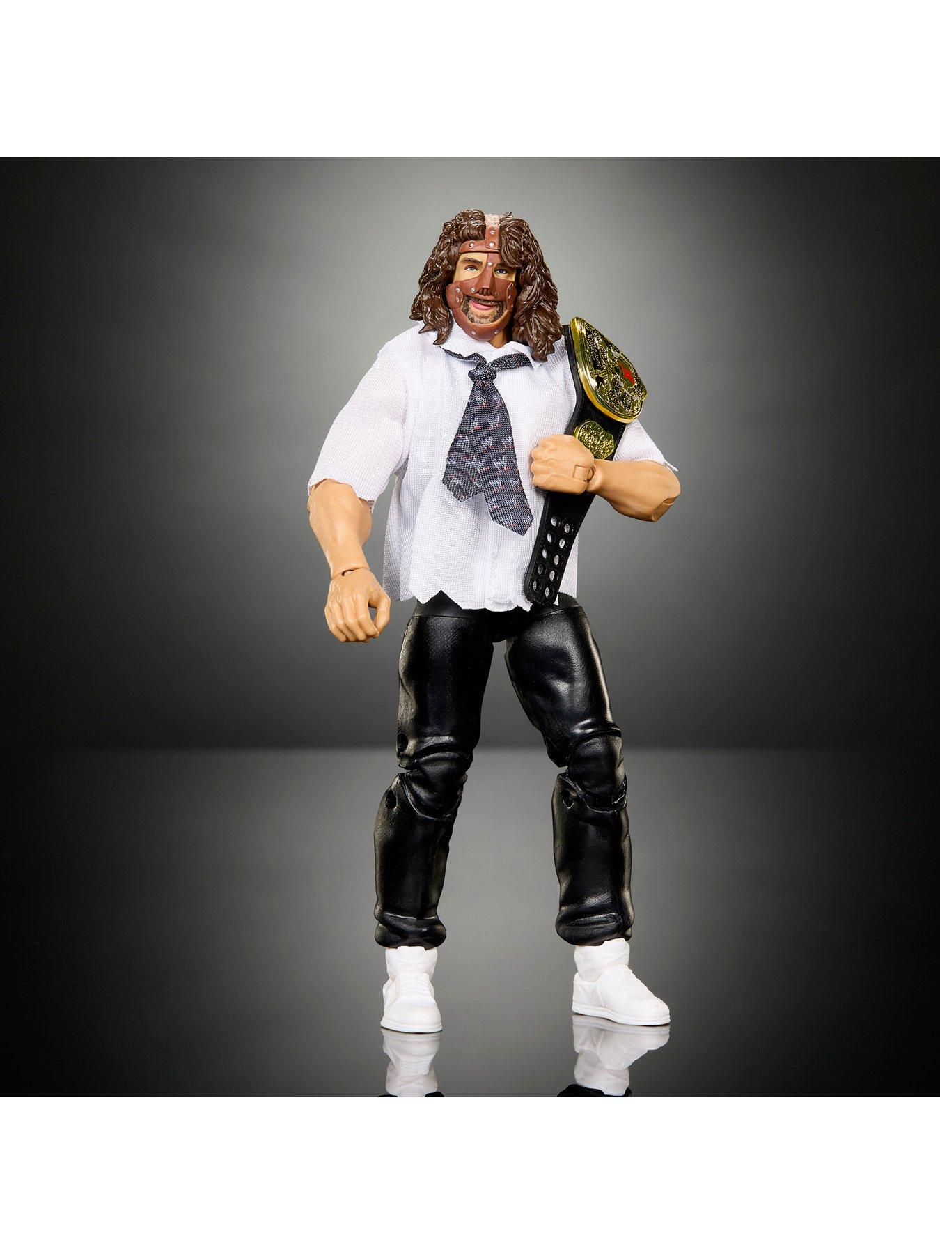 Image 4 of 7 of WWE Elite Collection Premium Live Event Mankind Action Figure Set, SummerSlam Series Collectible