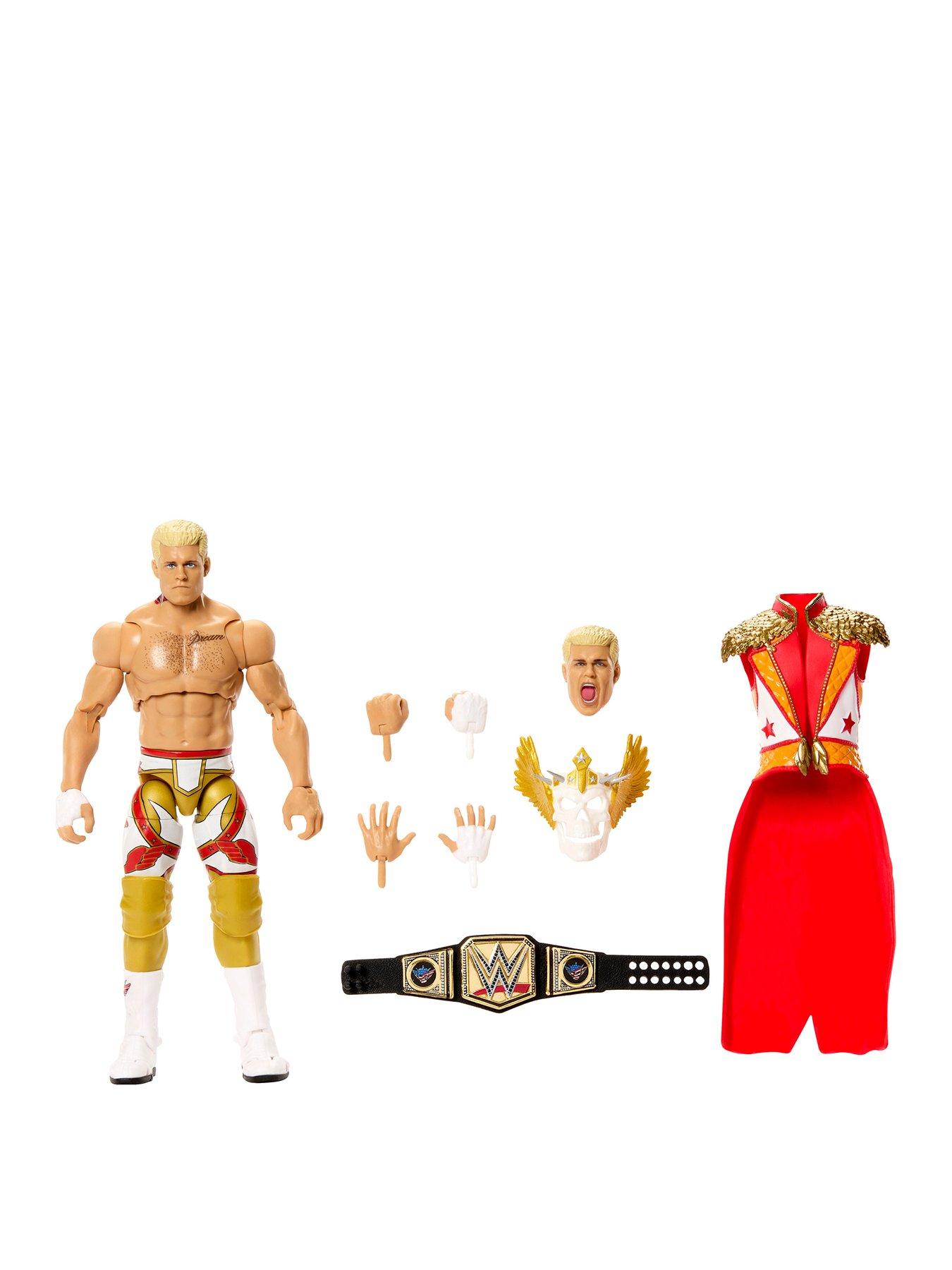 WWE Ultimate Edition Cody Rhodes Action Figure  &  Accessories Set, 6-inch Collectible Superstar