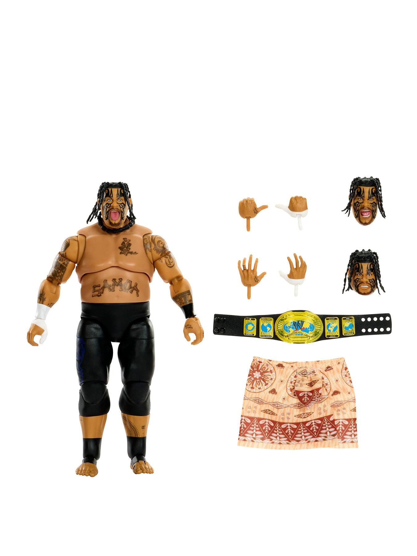 WWE Ultimate Edition Umaga Action Figure  &  Accessories Set, 6-inch Collectible Superstar