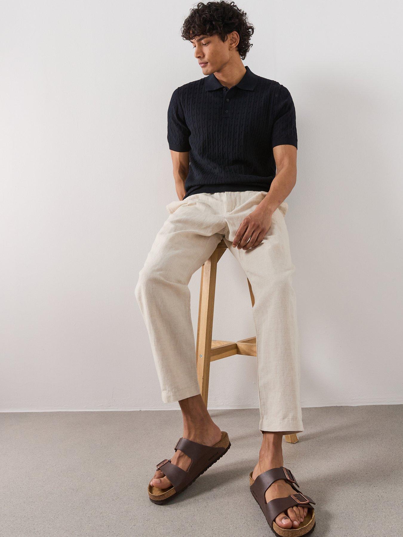 Image 5 of 6 of Mango Mango Muga Short Sleeve Knitted Polo Shirt