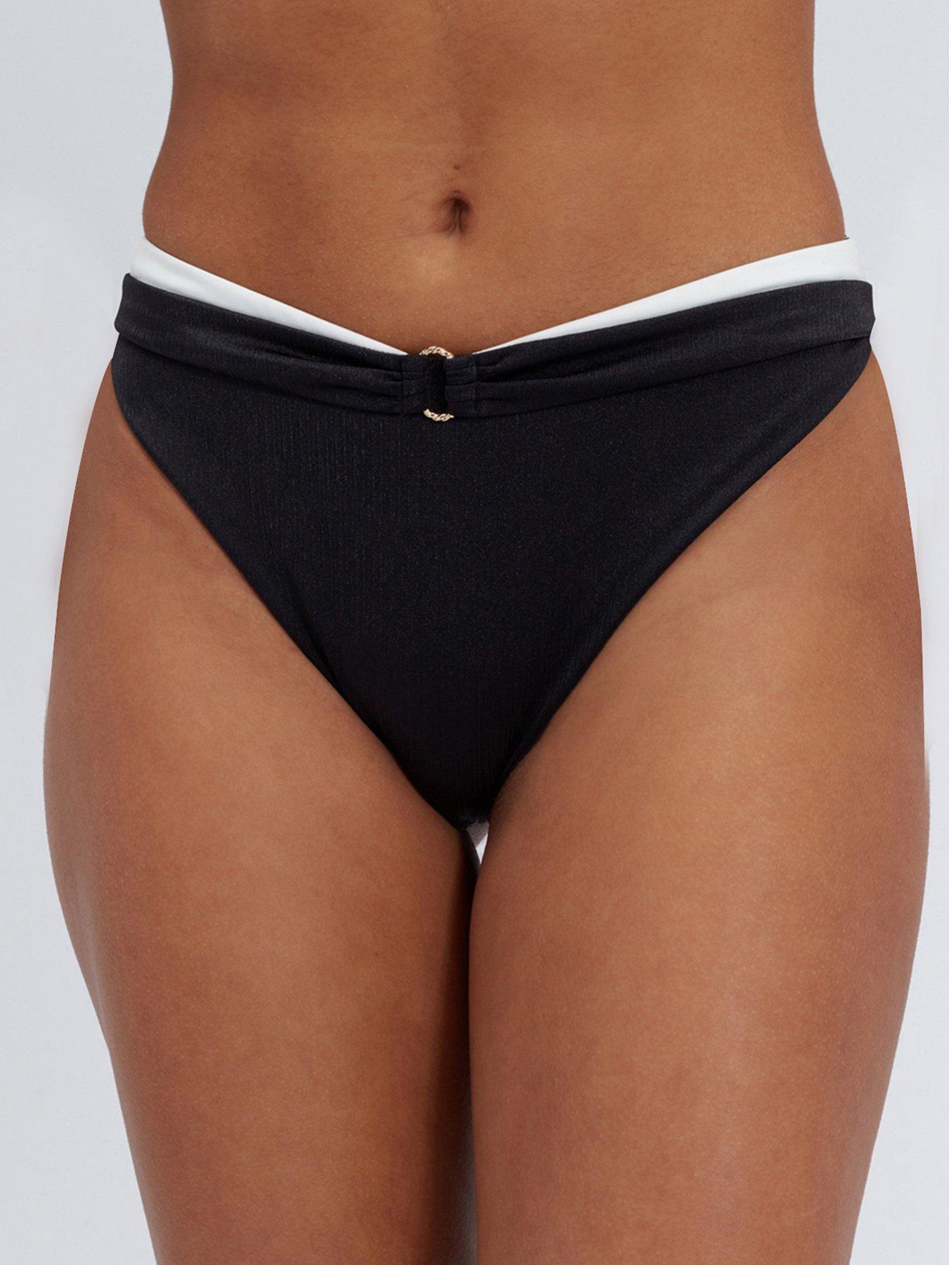 Boux Avenue Agadir Bikini Briefs - Black Mix
