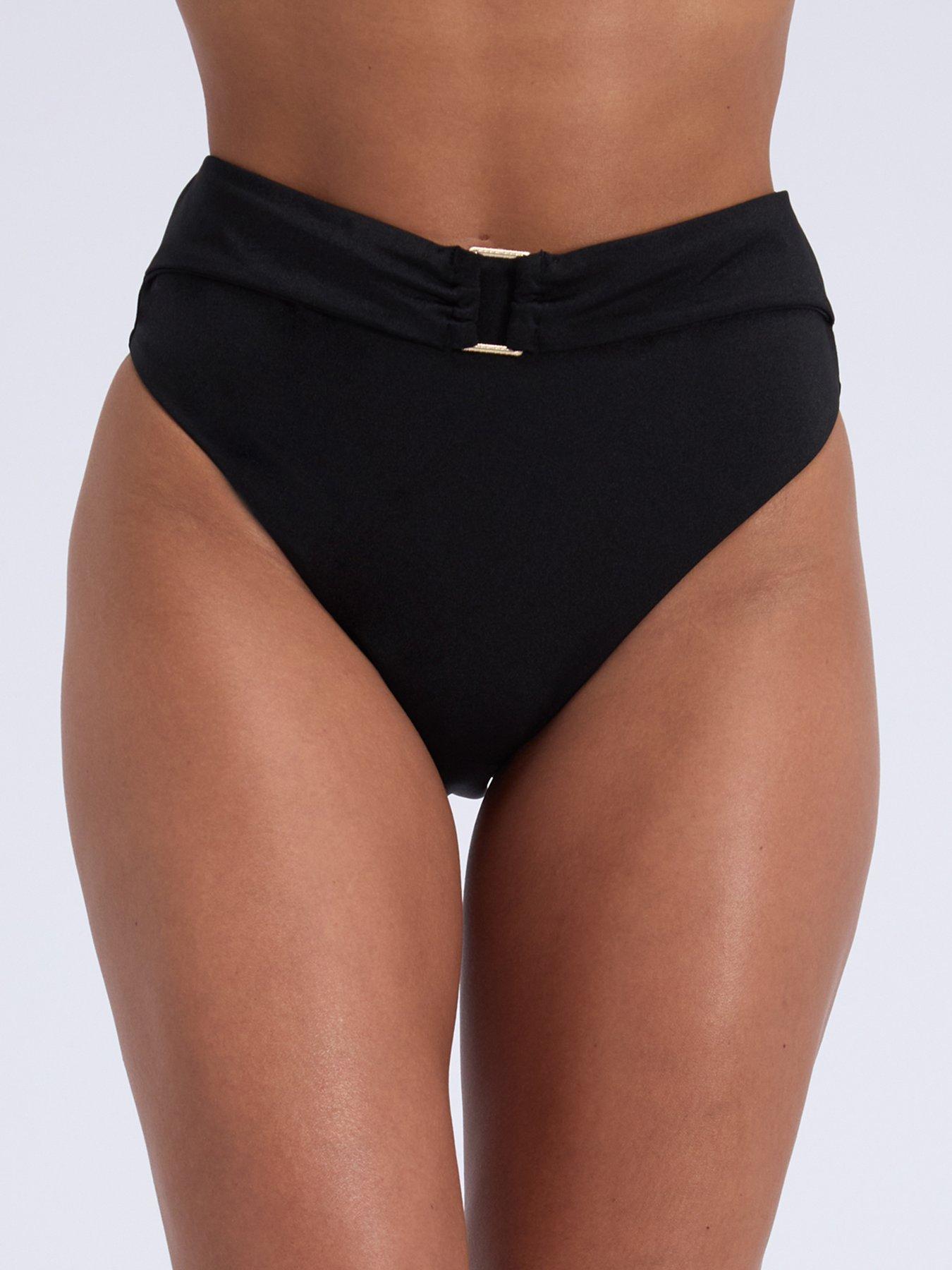 Boux Avenue RIAD HIGH WAIST BRIEF - Black