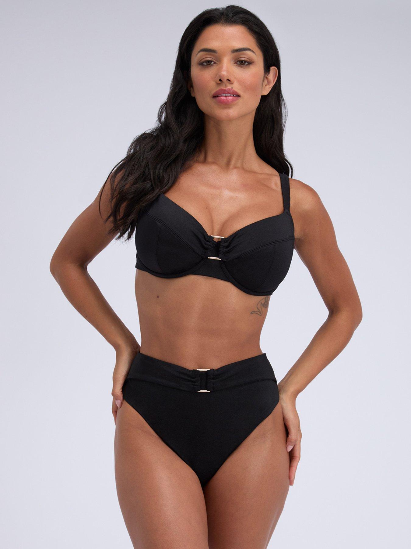 Image 4 of 5 of Boux Avenue RIAD HIGH WAIST BRIEF - Black
