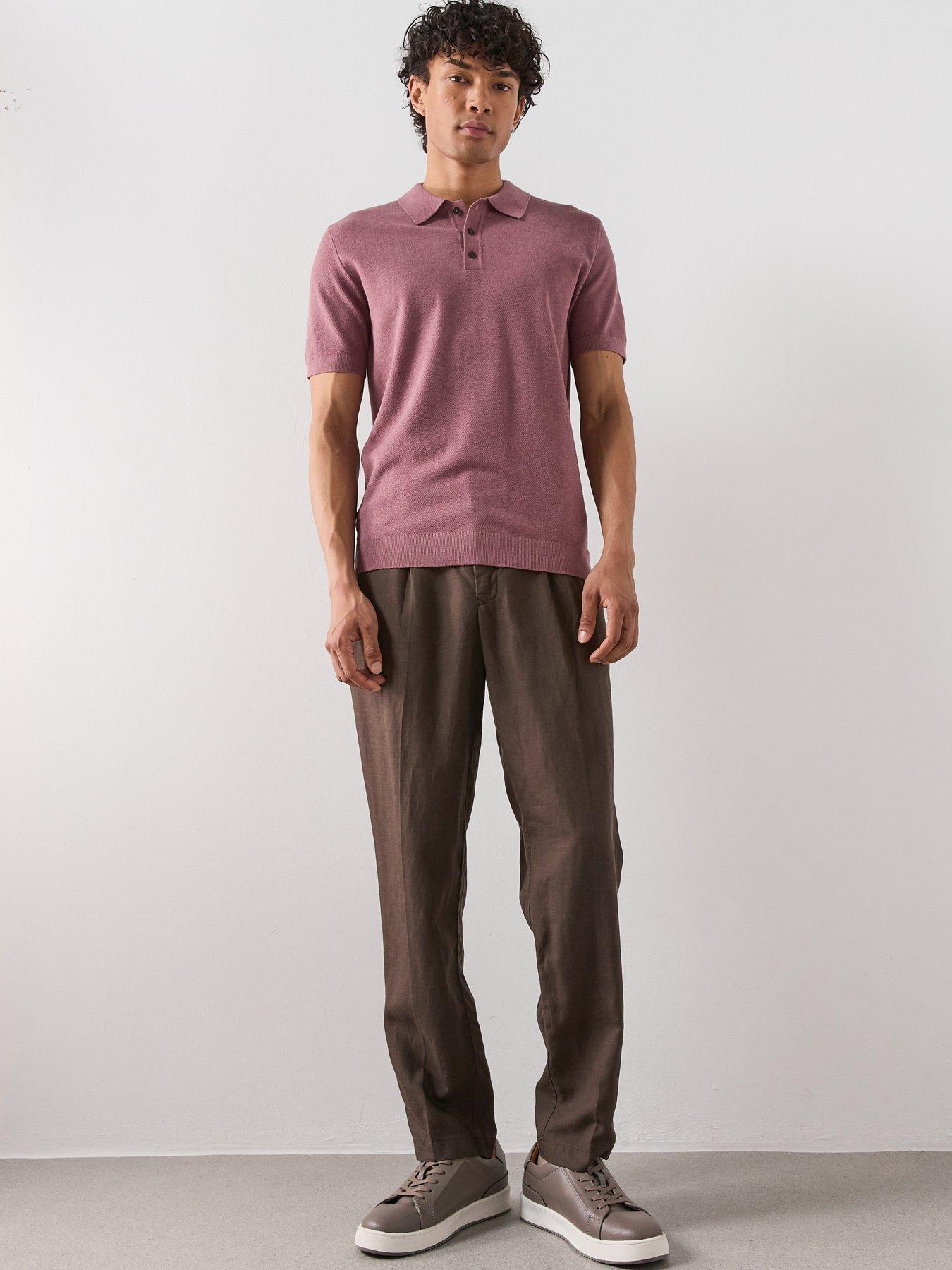 Image 3 of 5 of Mango Mango Andrew Short Sleeve Polo Shirt