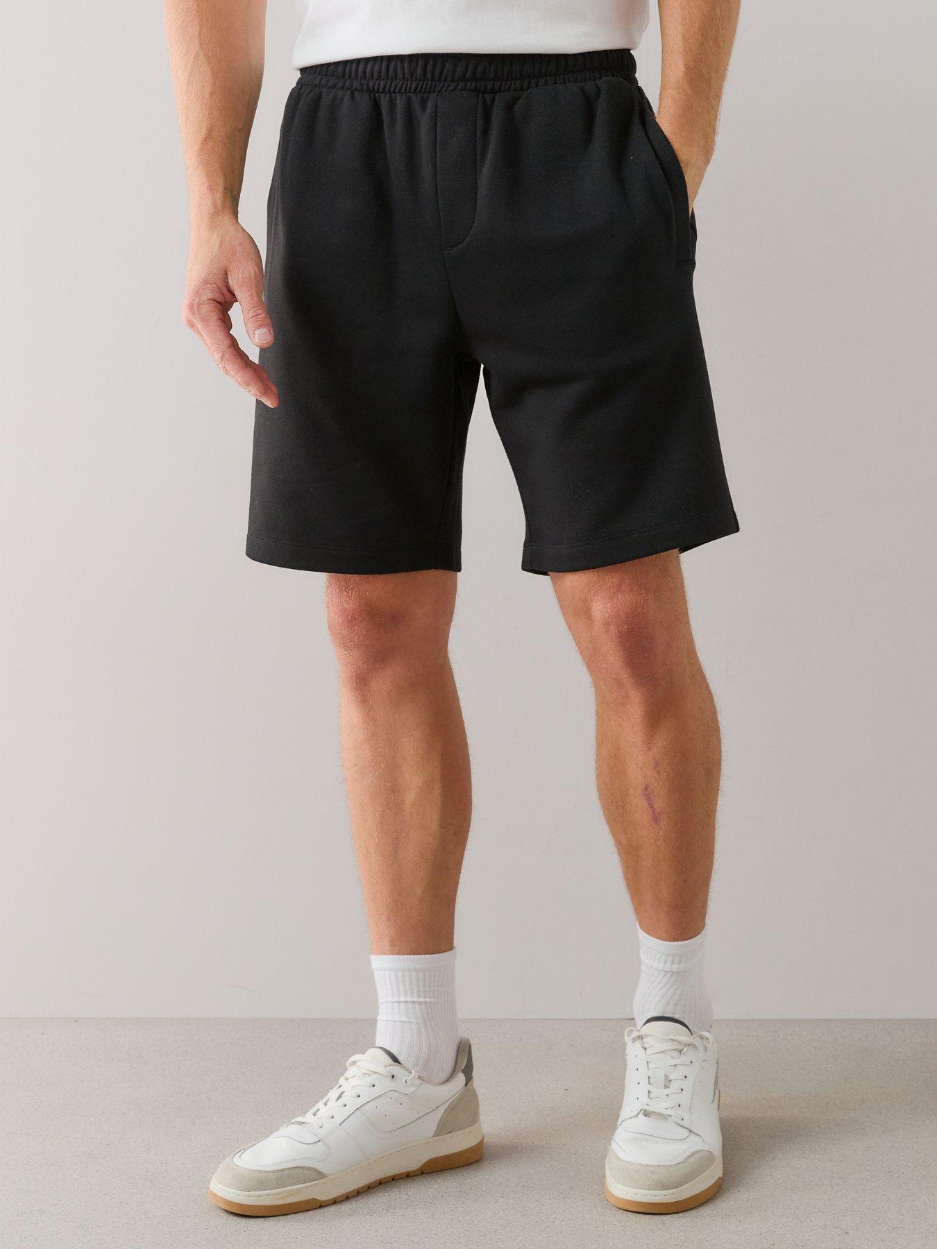 Image 4 of 7 of The Very Collection Essential Jogger Shorts - Black