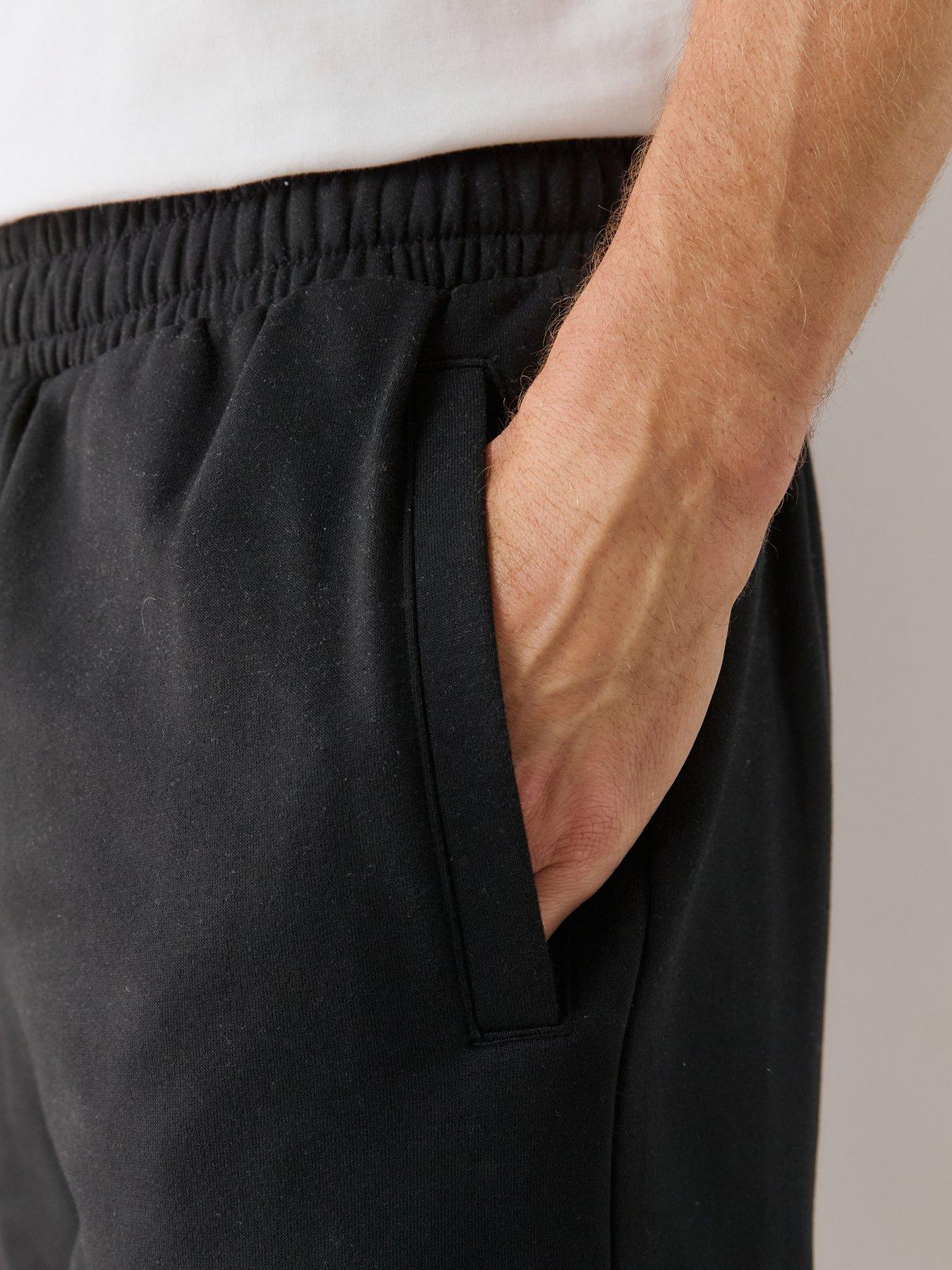 Image 6 of 7 of The Very Collection Essential Jogger Shorts - Black