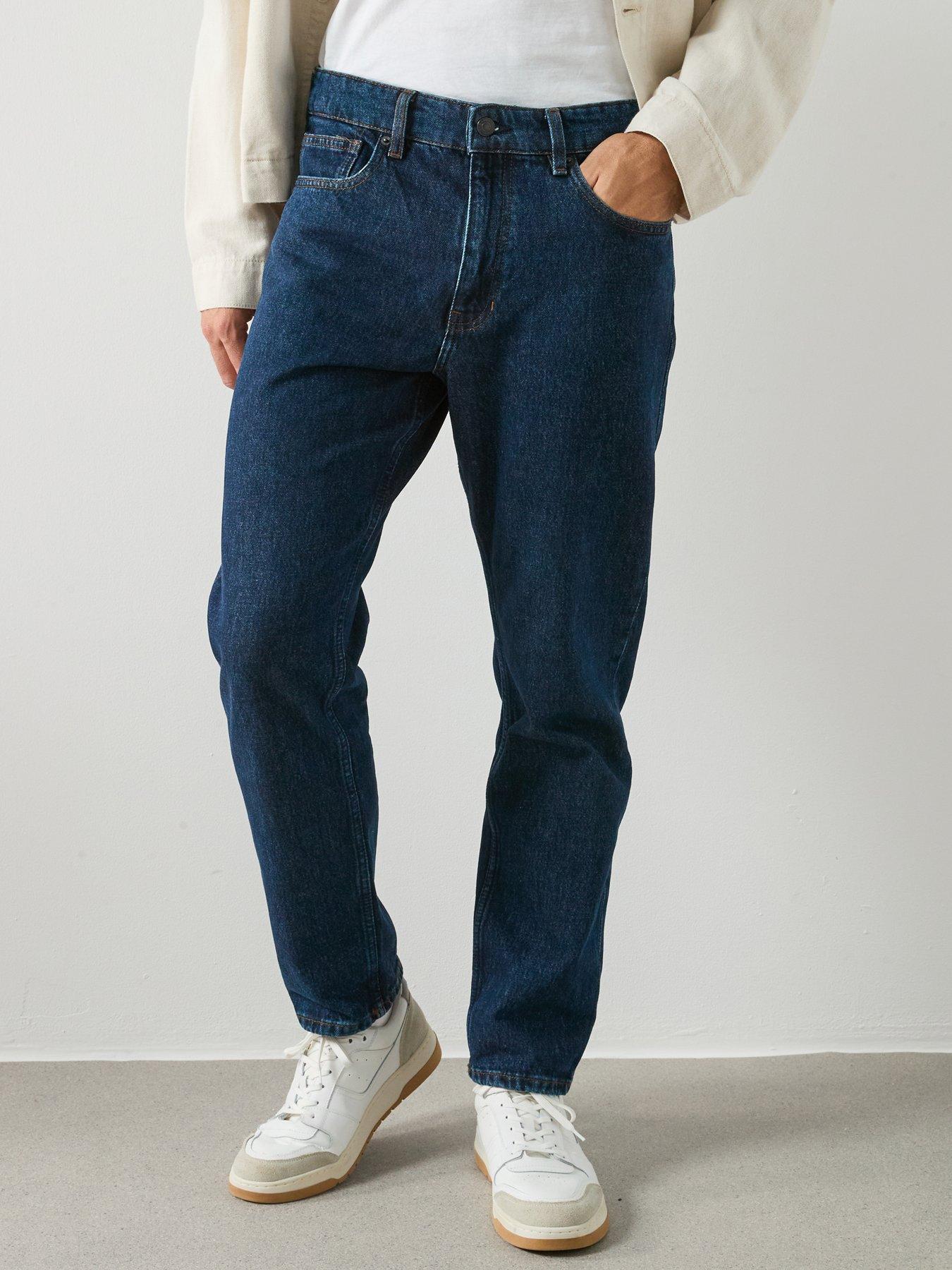 Mango Bob Straight Fit Jeans - Blue | Very