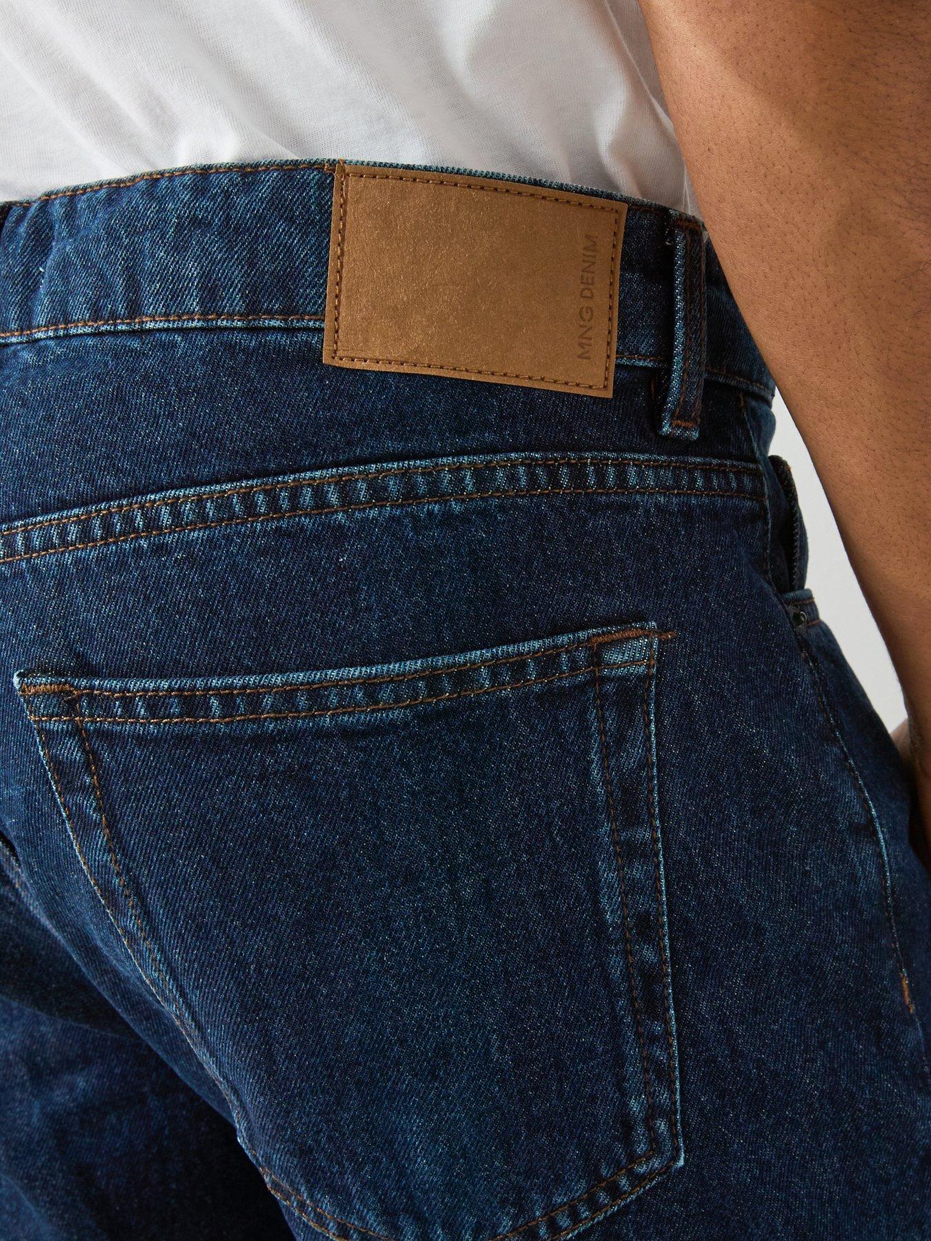 Mango Bob Straight Fit Jeans - Blue | Very