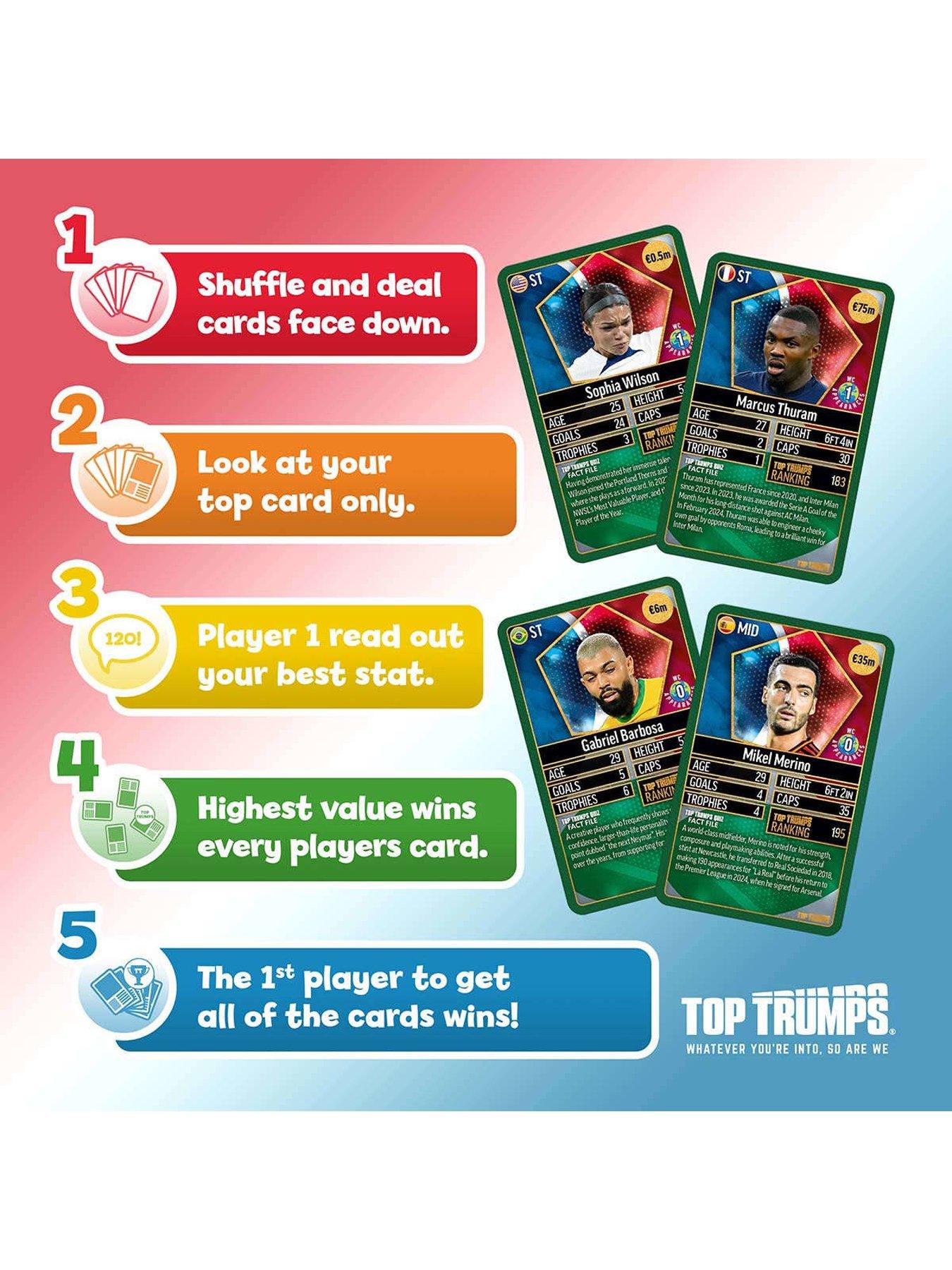 Image 5 of 7 of World Football Stars Top Trumps Top 200 - Pack 3