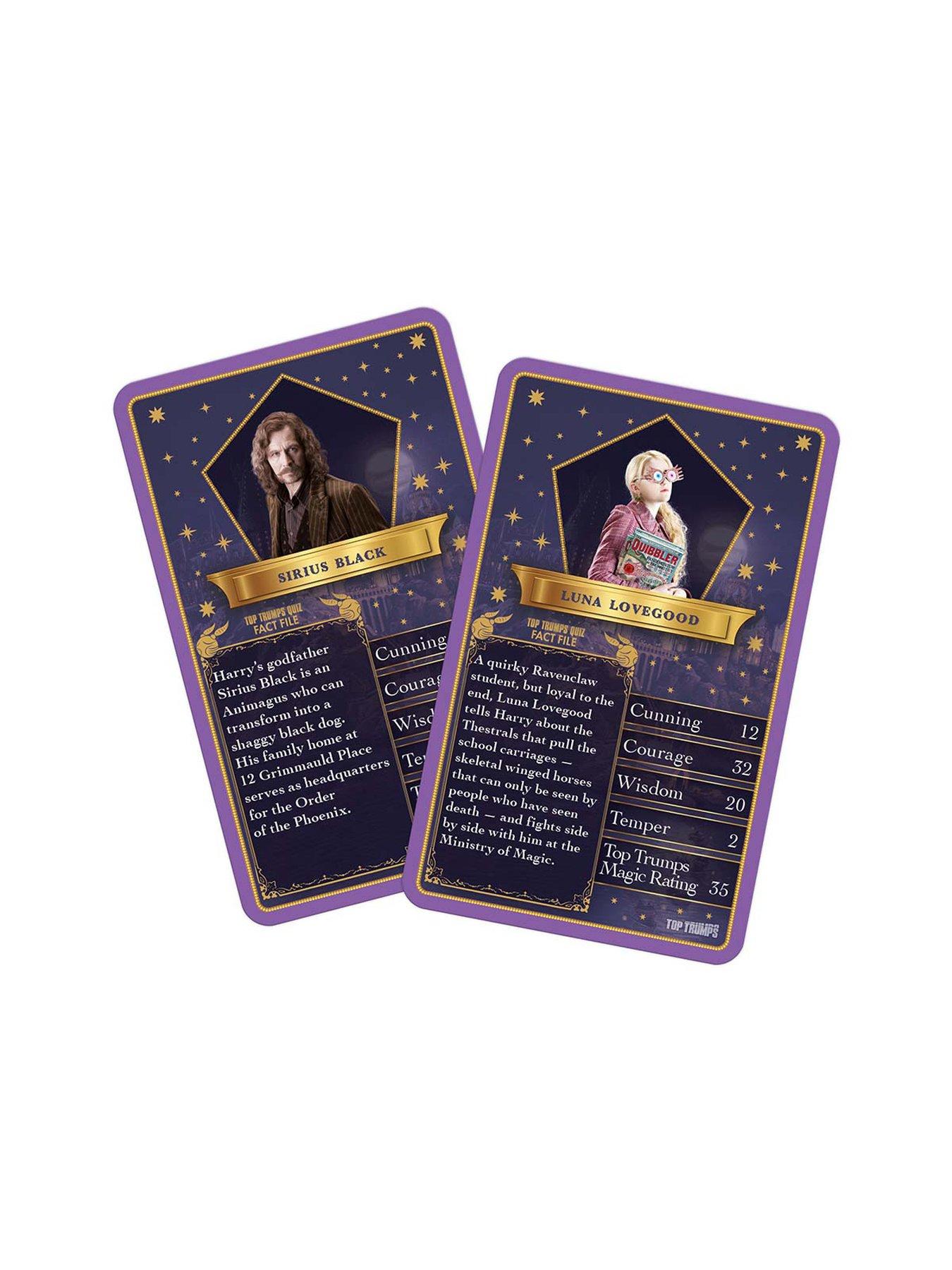 Image 2 of 5 of Harry Potter Heroes of Hogwarts Top Trumps - refreshed packaging
