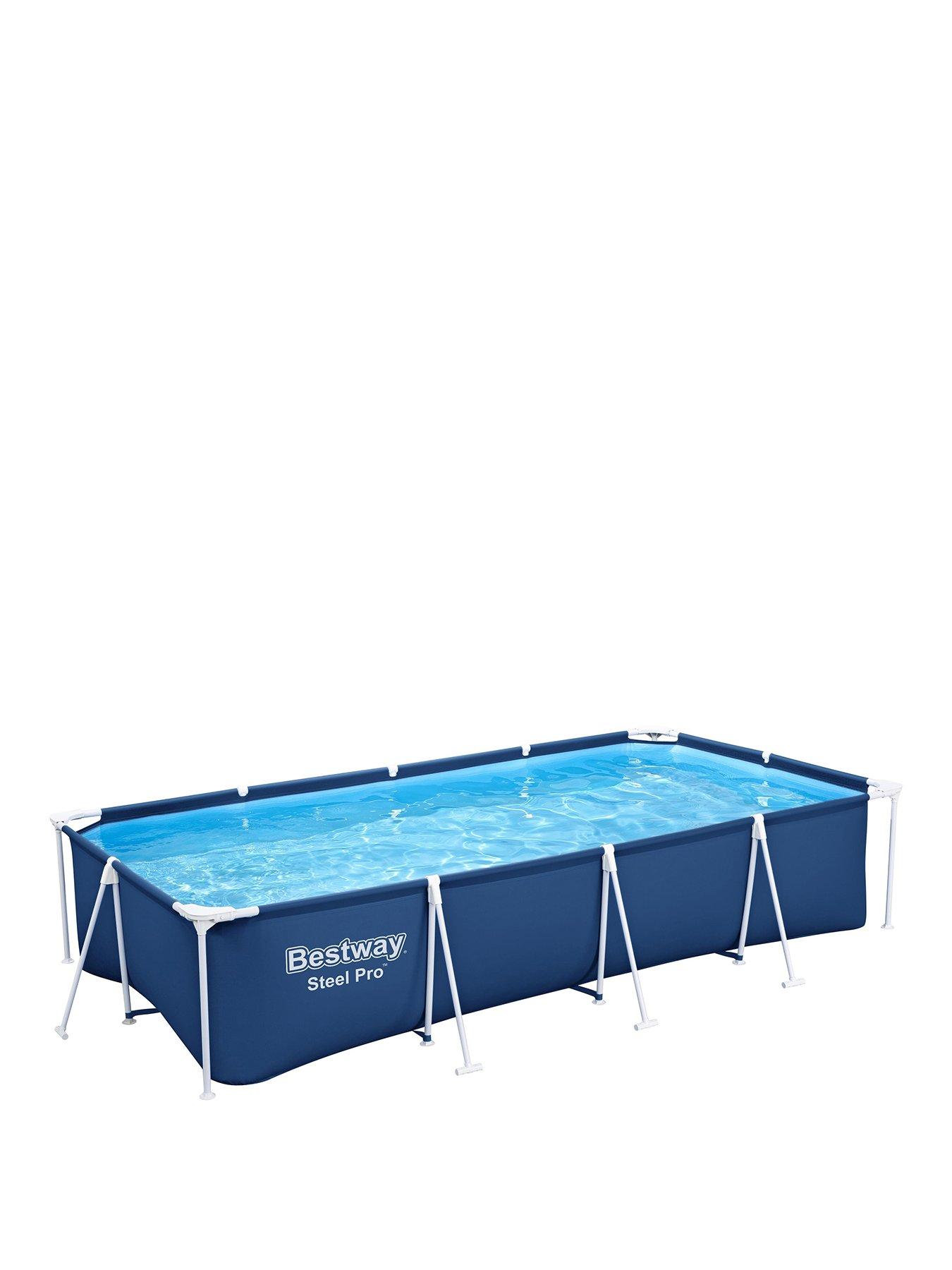 Image 1 of 7 of Bestway 13'1" x 6'11" x 32" Steel Pro Pool