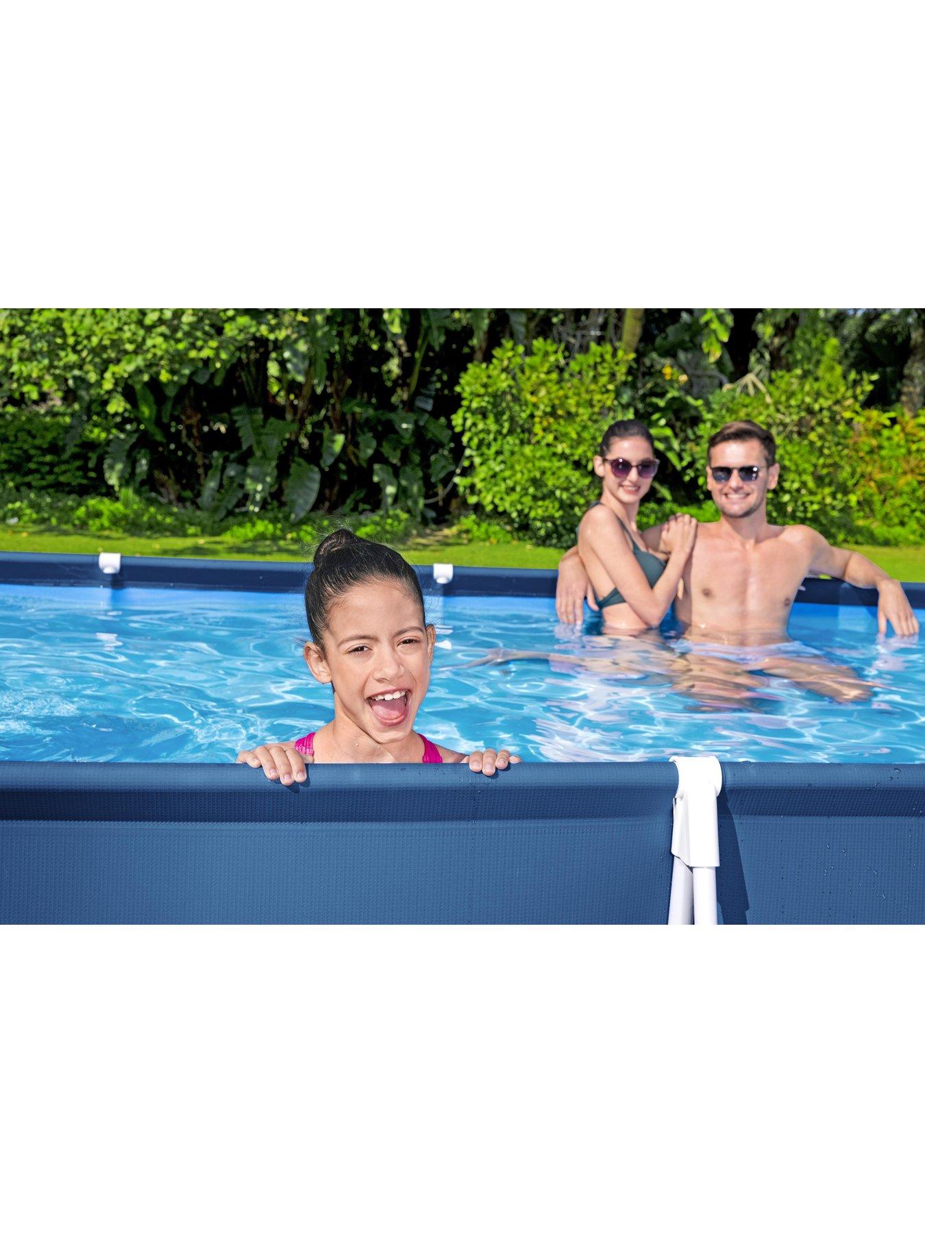 Image 6 of 7 of Bestway 13'1" x 6'11" x 32" Steel Pro Pool