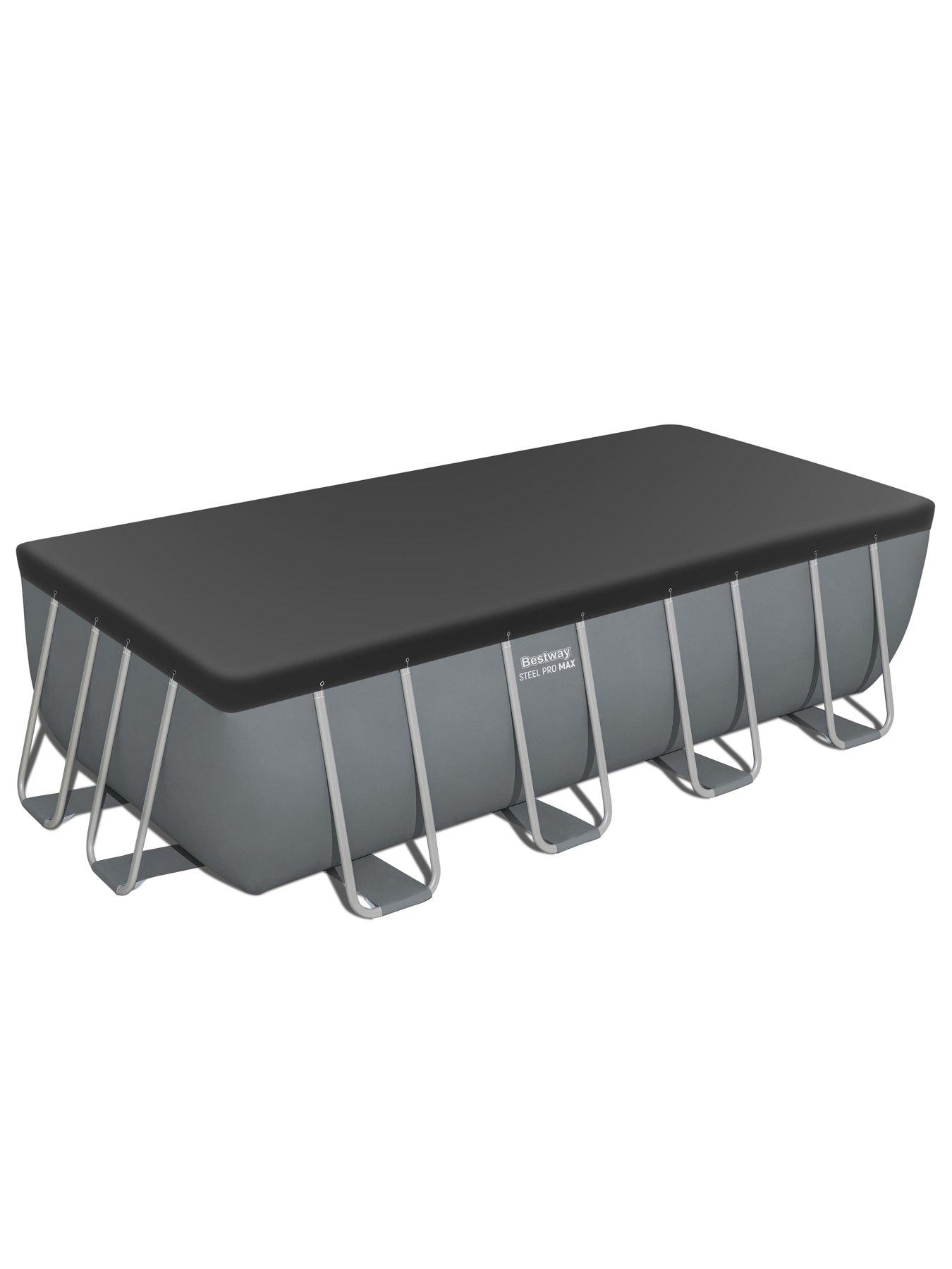 Image 5 of 6 of Bestway Steel Pro MAX 16' x 8' x 48" Rectangular Pool Set