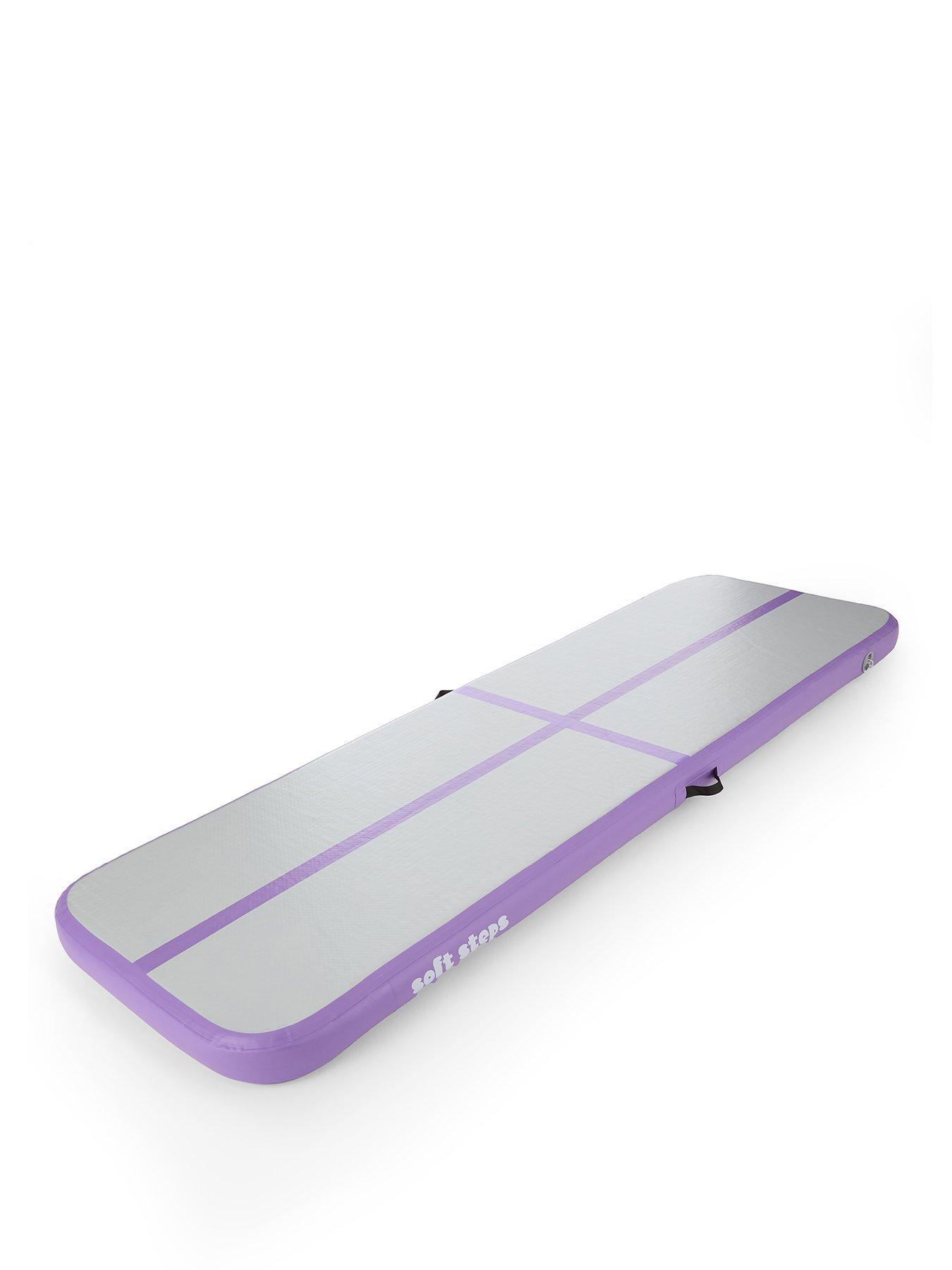 Image 2 of 7 of Soft Steps Inflatable Air Track Gymnastics Mat - Purple (2.5m)