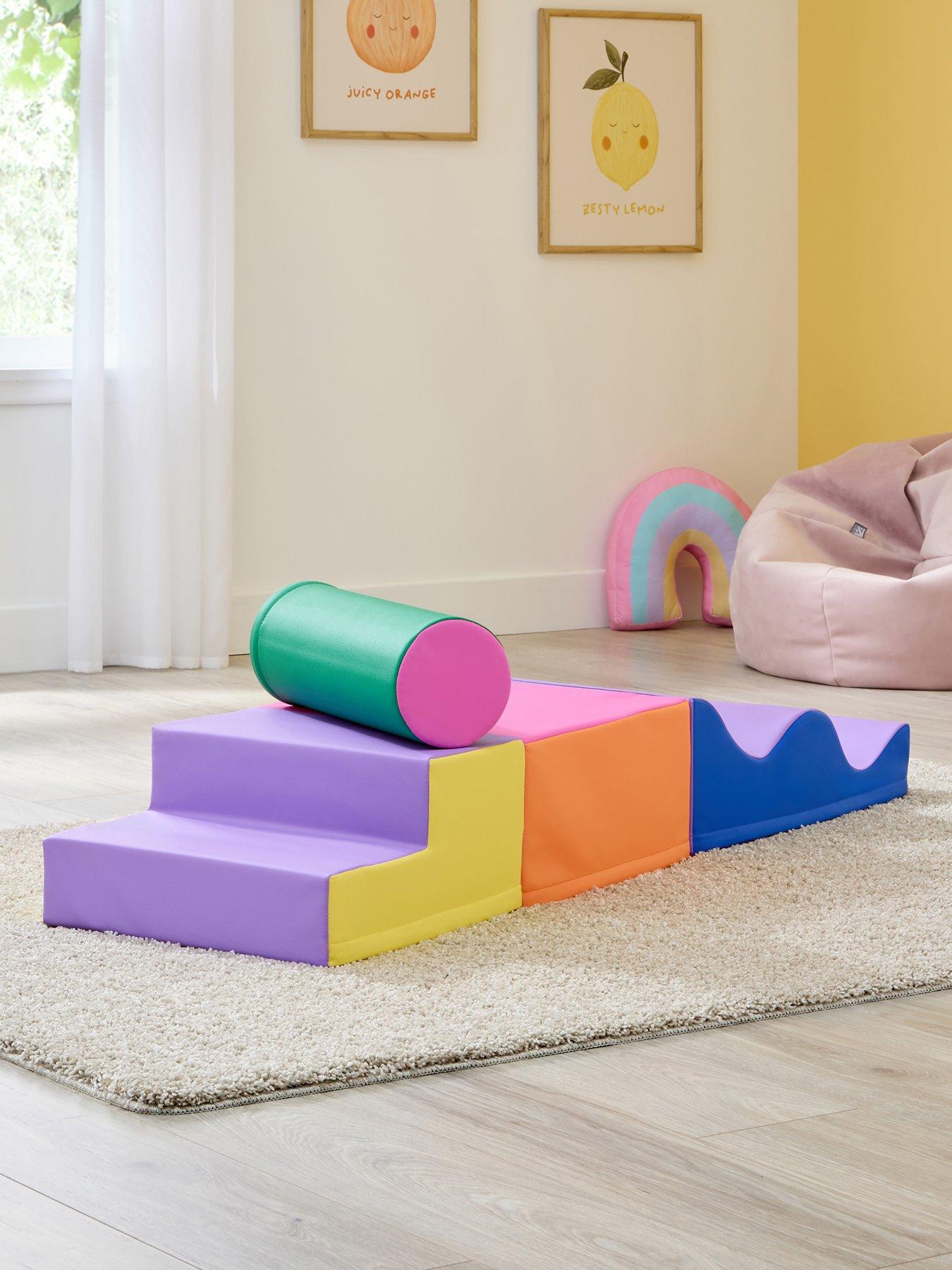 Soft Steps Soft Steps Soft Play Large Wave & Slide 4 Piece Play Set