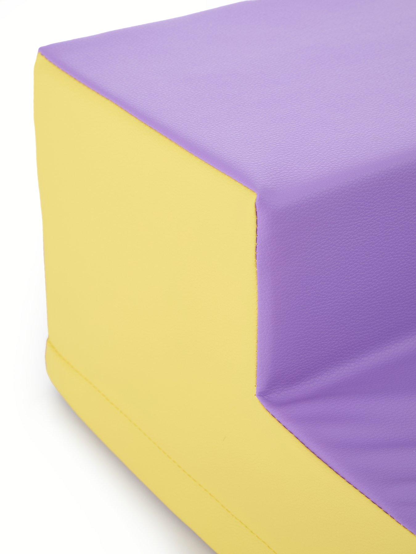 Image 6 of 7 of Soft Steps Soft Play Large Wave &amp; Slide 4 Piece Play Set