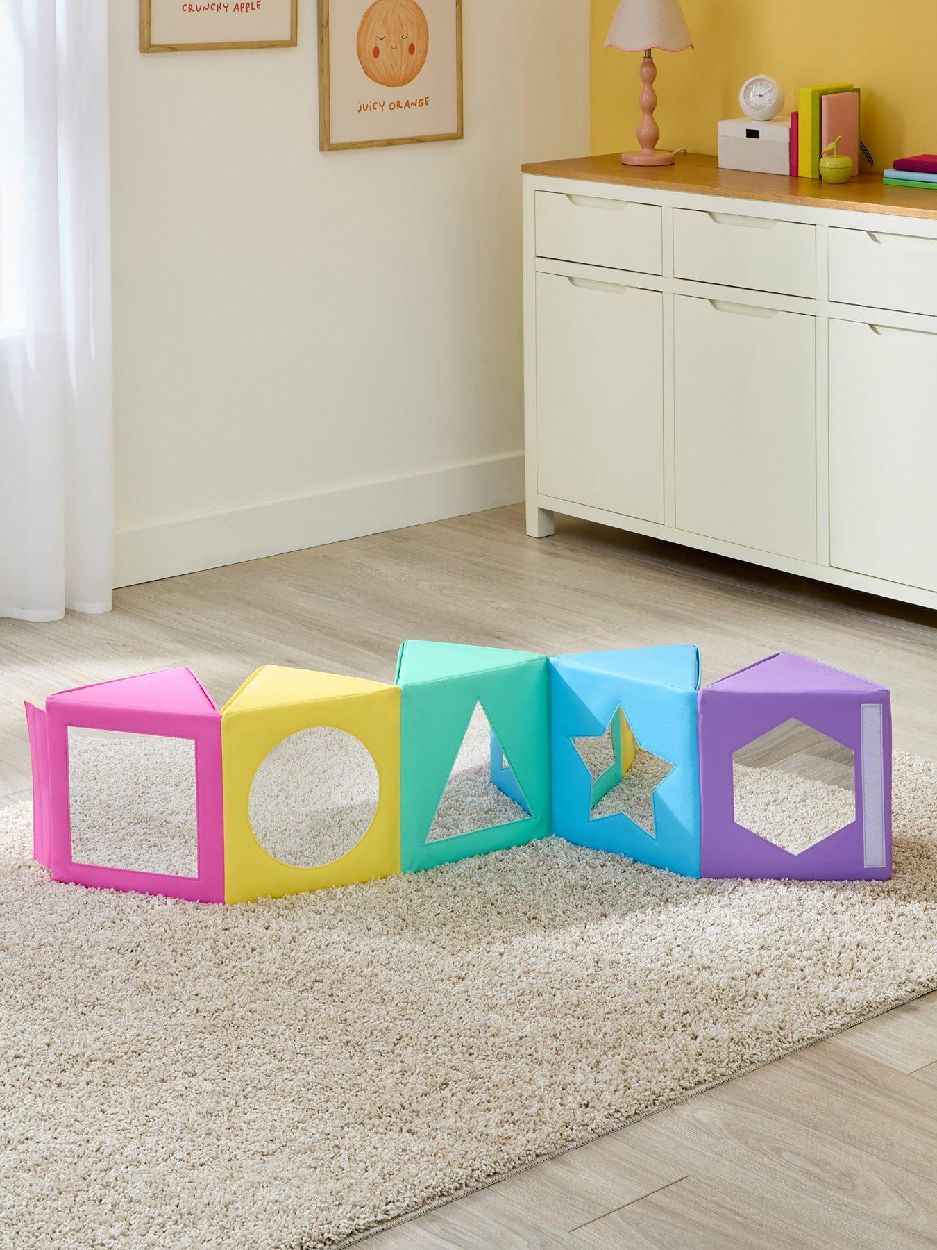 Soft Steps Soft Play Mirror Pentagon