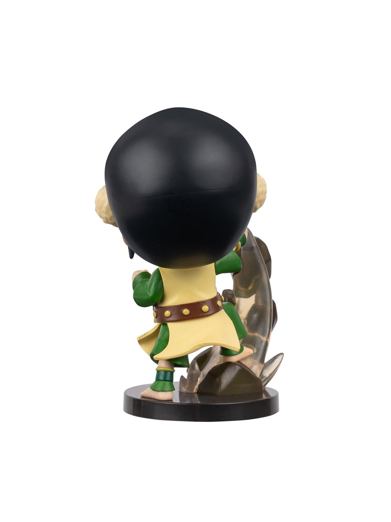 Image 4 of 5 of Avatar The Last Airbender Toph &ndash; 4-Inch Mini Figure in Kawaii Style with Display Base