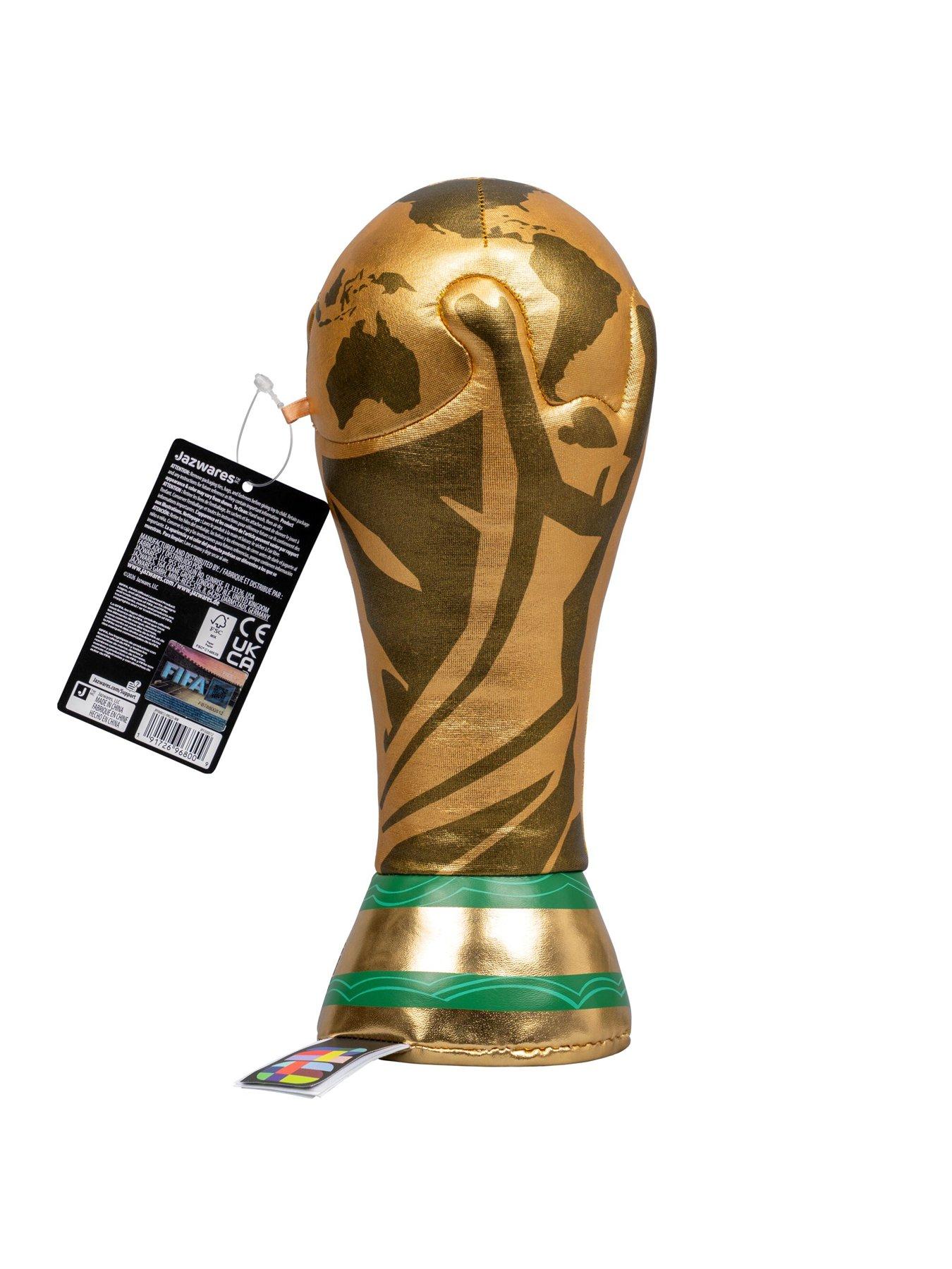 Image 4 of 5 of FIFA World Cup 26 10-Inch Plush Trophy - Official 2026 World Cup Collectible - Ages 3+
