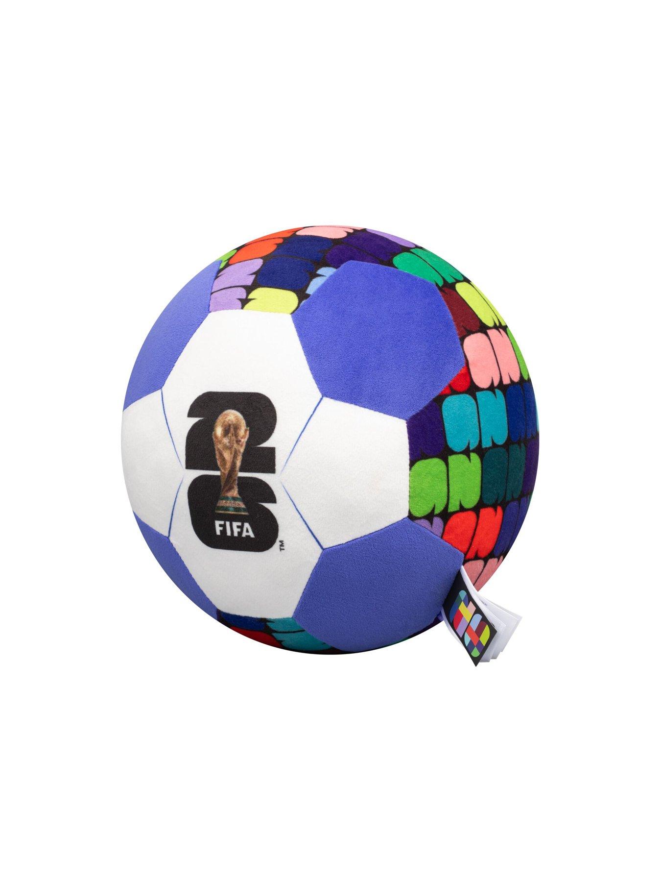 Image 2 of 5 of FIFA 9-Inch Purple Plush Football - Soft, Collectible World Cup Plush Toy - Official  Pattern - Ages 3+