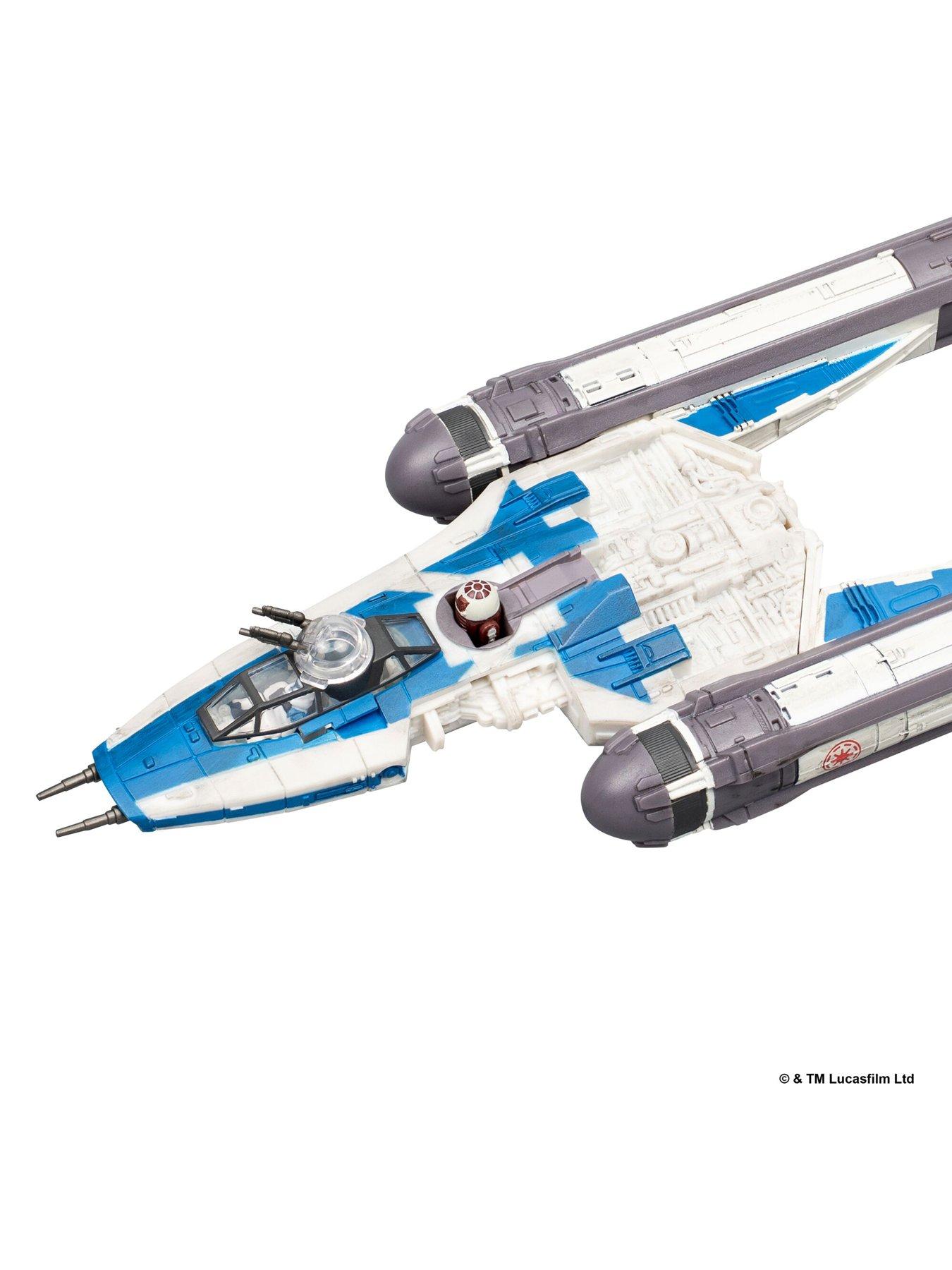 Image 3 of 7 of Star Wars SWJ - Medium Vehicle (5" Vehicle &amp; Figure Assortment) - BTL-B Y-wing Starfighter w/Clone Captain Rex- Series 11