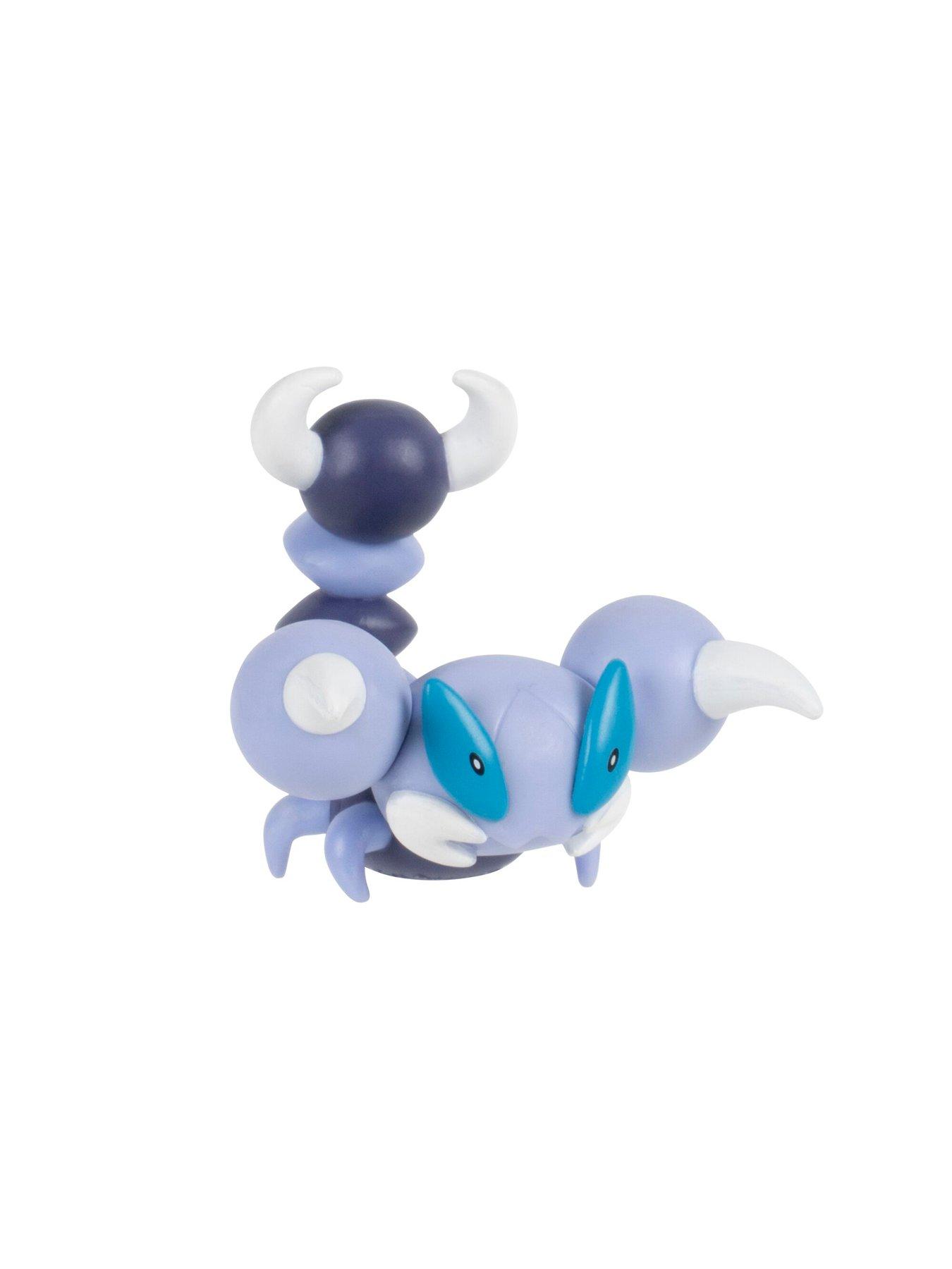 Image 5 of 6 of Pokemon Battle Figure 3 Pack - Features 2-Inch Aron and Skorupi and 3-Inch Sylveon Battle Figures