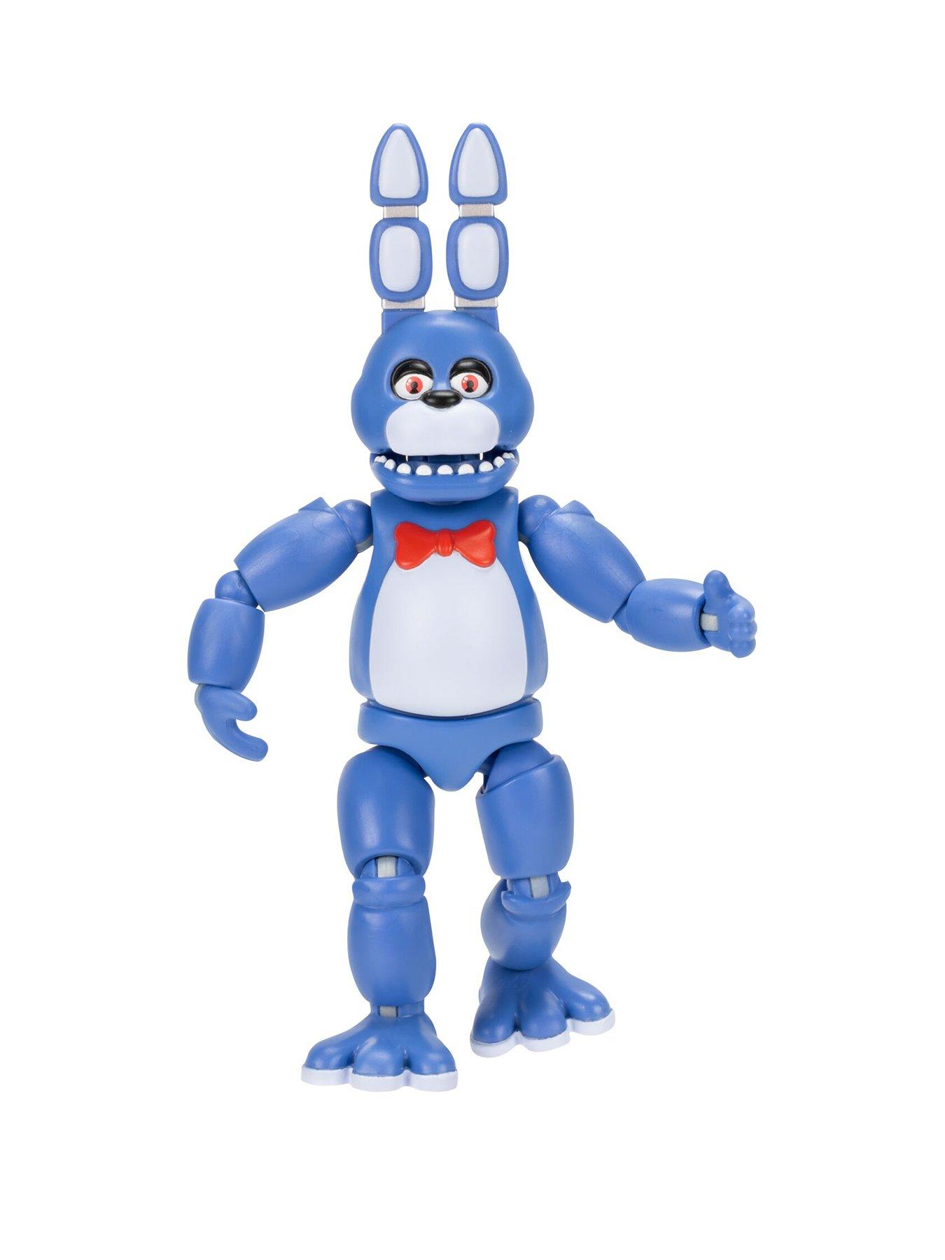 Five Nights at Freddy's Five Nights at Freddy's Classic Bonnie - 5-Inch Articulated Figure with Jumpscare Feature and Glow-In-The-Dark Eyes