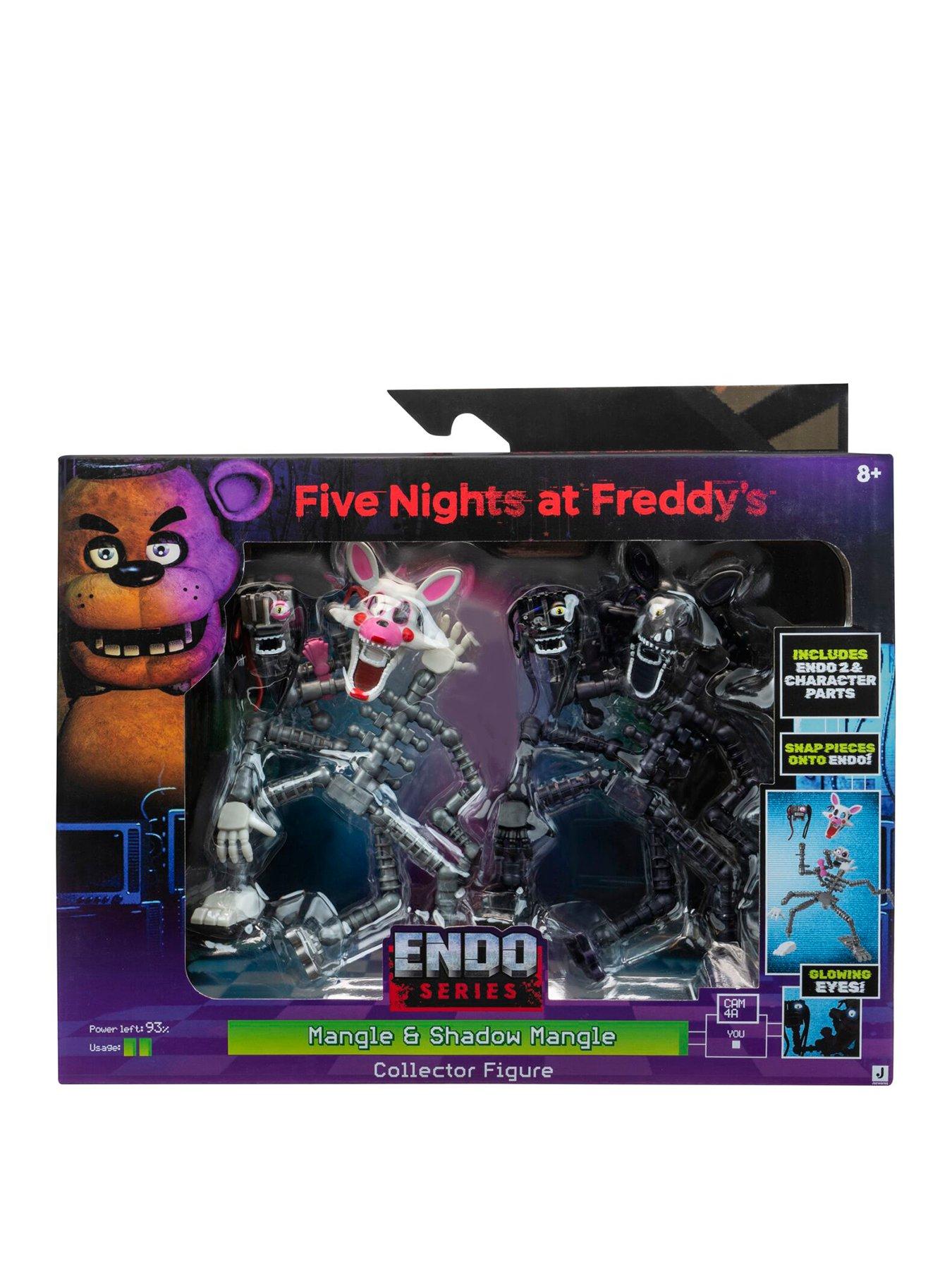 Five Nights at Freddy's Endo-Series Collector Figure - 6-Inch Endo-1 with Swapable Mangle and Shadow Mangle Parts