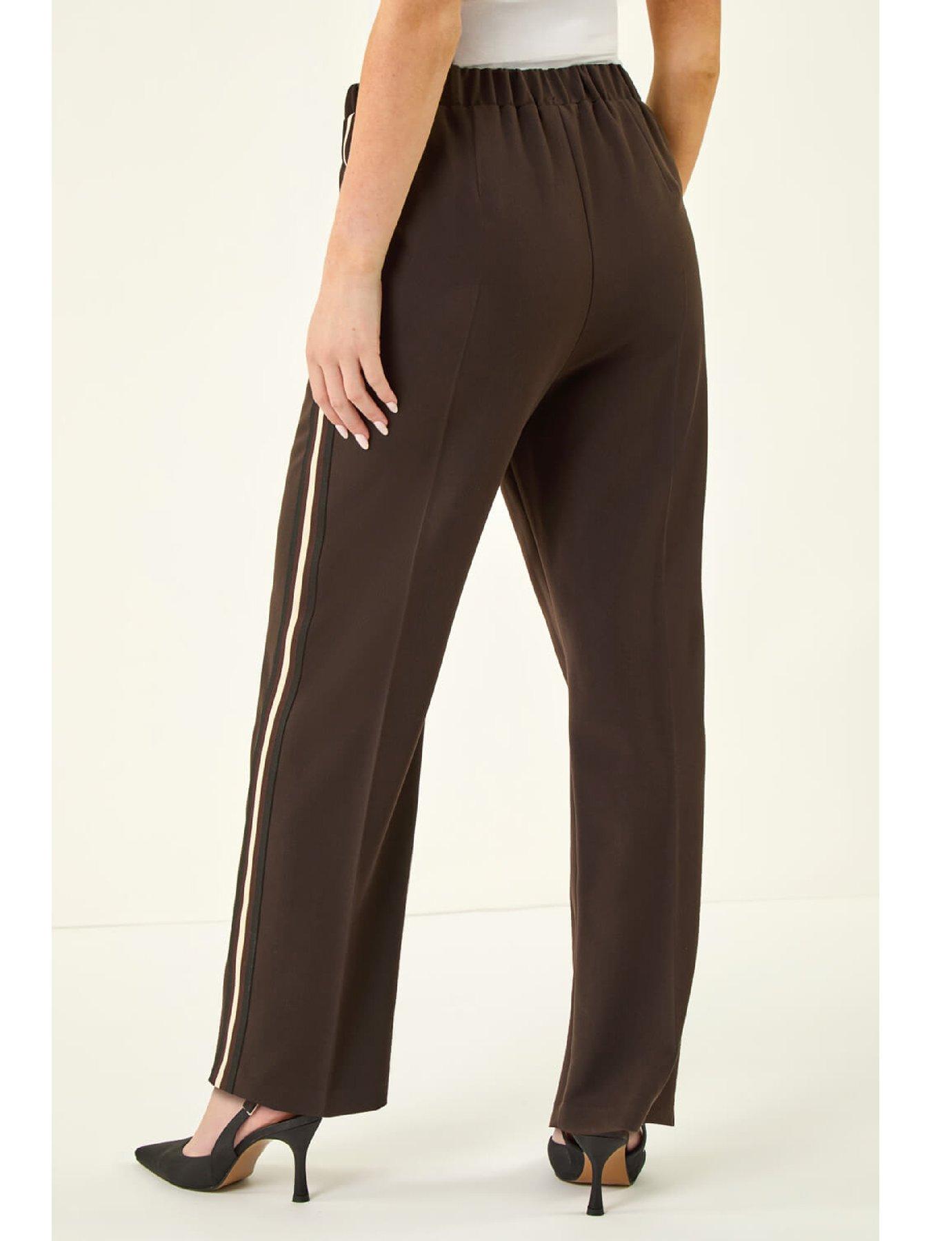 Image 2 of 5 of Roman Petite Side Stripe Trouser