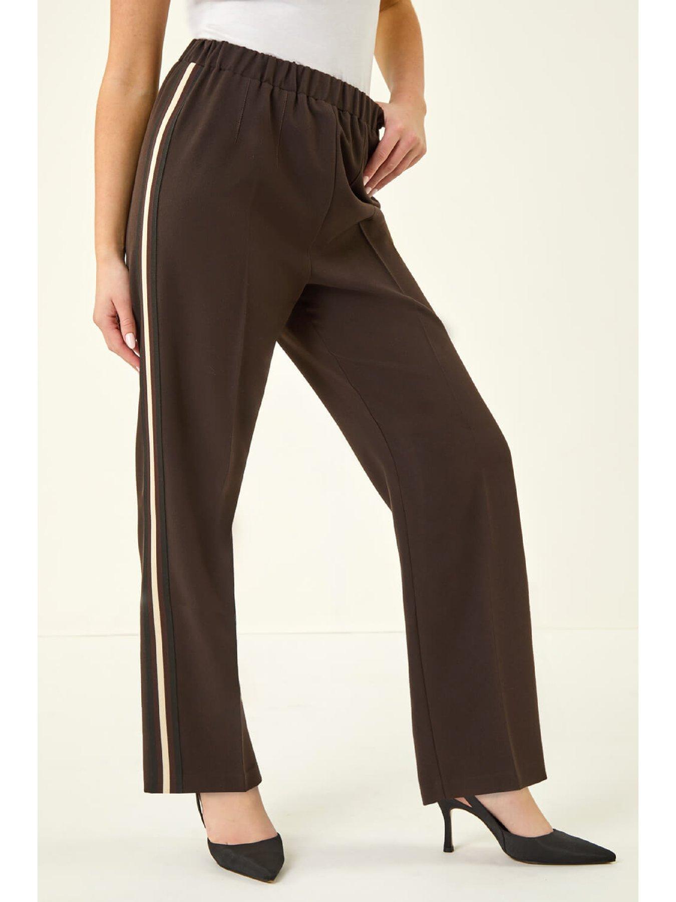 Image 4 of 5 of Roman Petite Side Stripe Trouser
