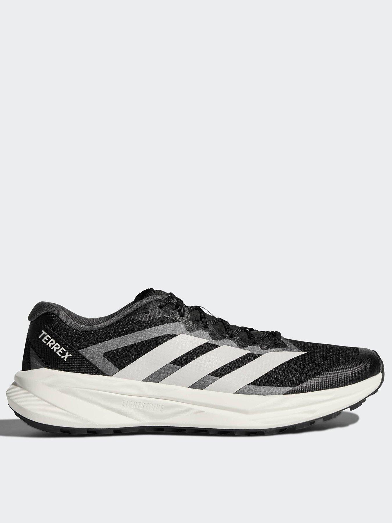 adidas Terrex Mens Trail Running Agravic Lt Trainers - Black