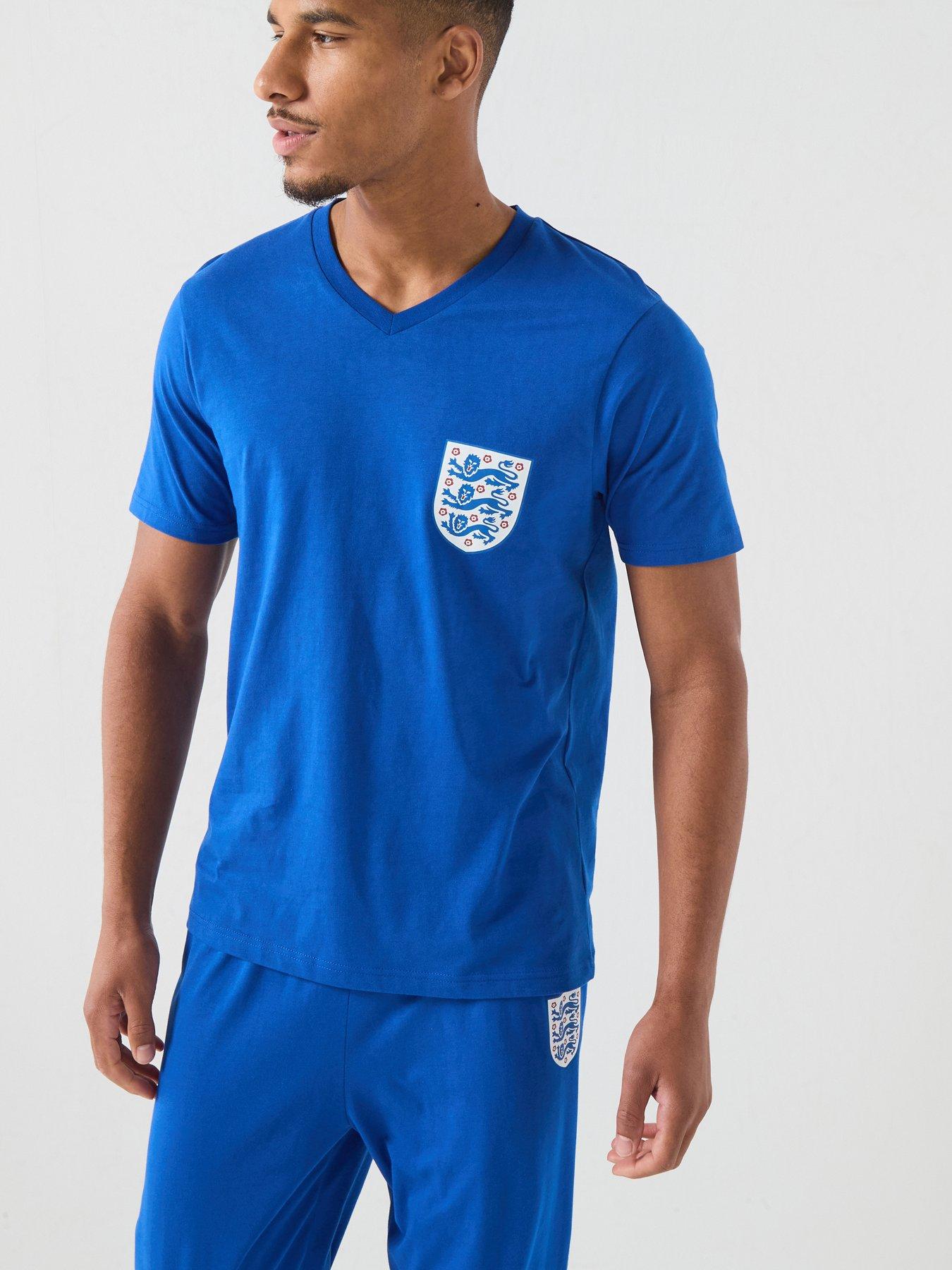 Image 1 of 4 of England Short Sleeve Pyjamas - Blue