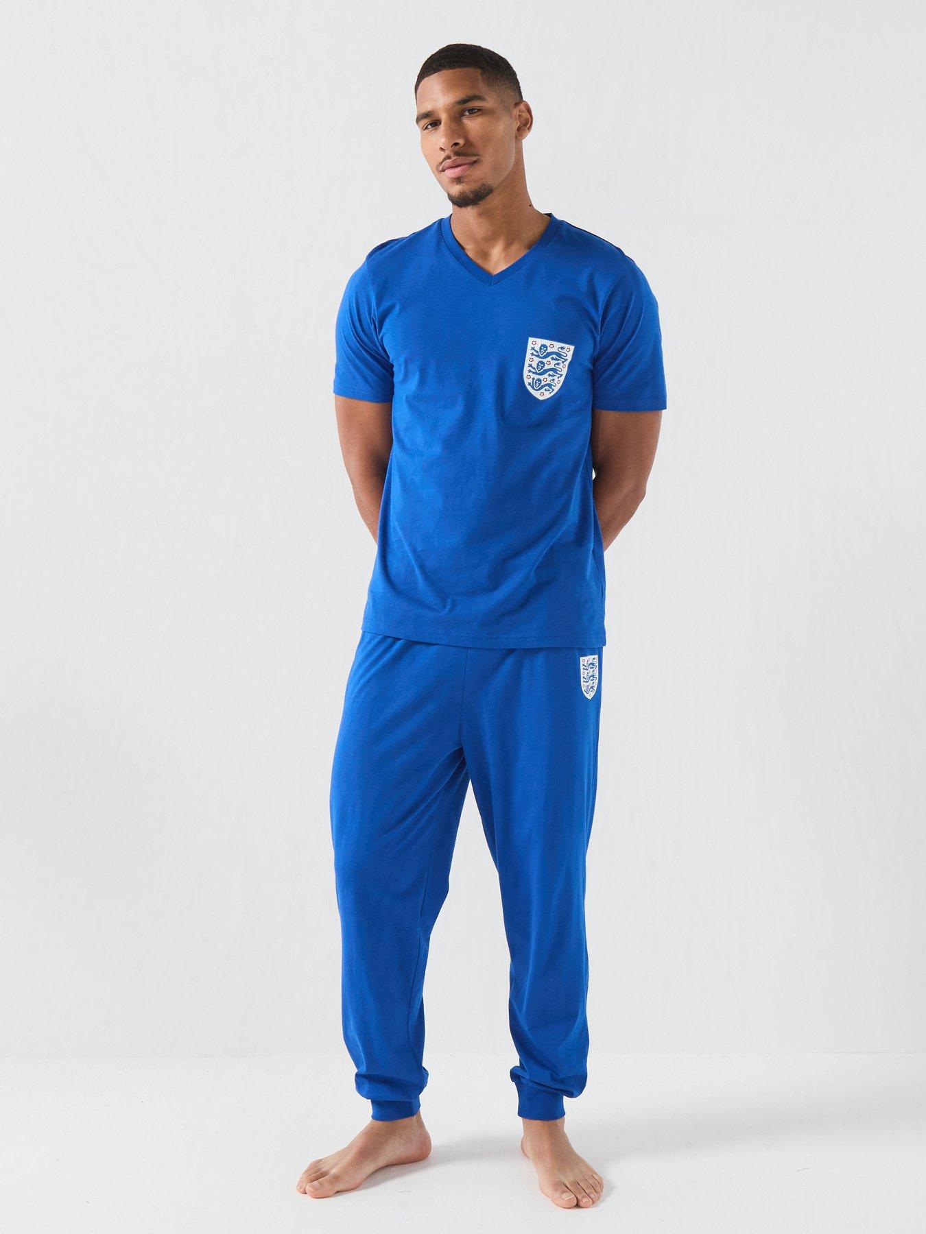 Image 3 of 4 of England Short Sleeve Pyjamas - Blue