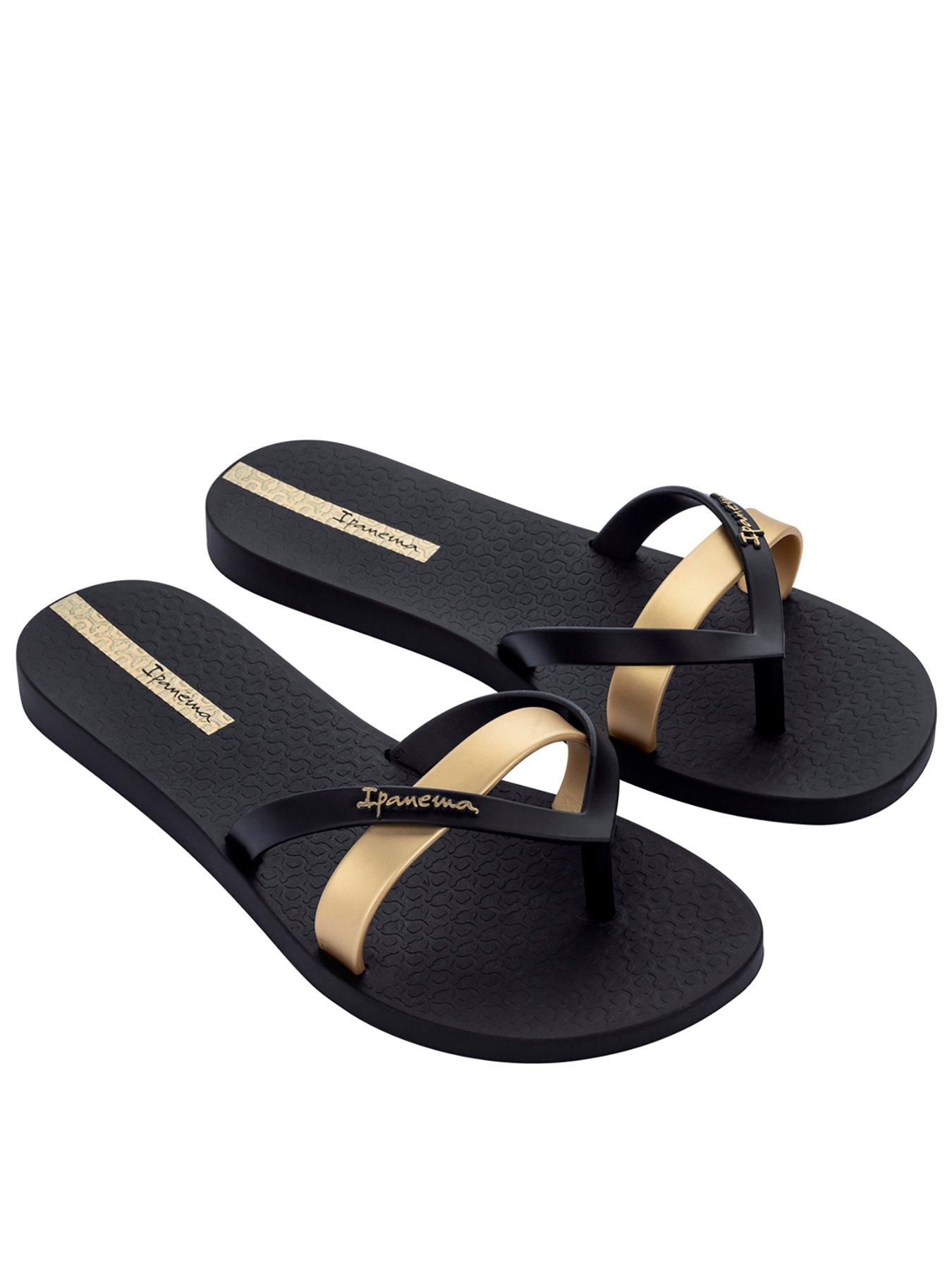 Ipanema Kirei Print Flip Flop - Black